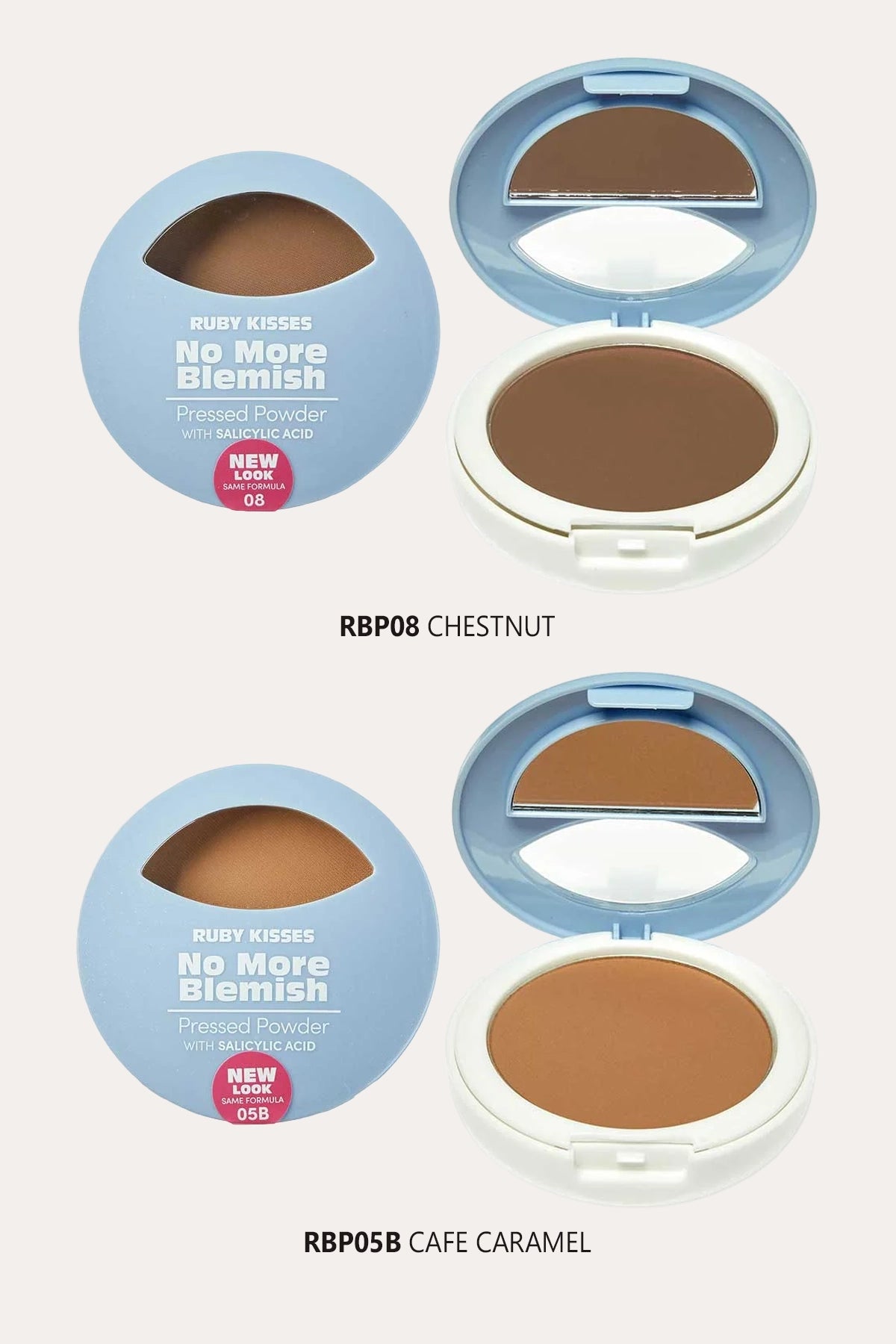 RUBY KISSES NO MORE BLEMISH PRESSED POWDER