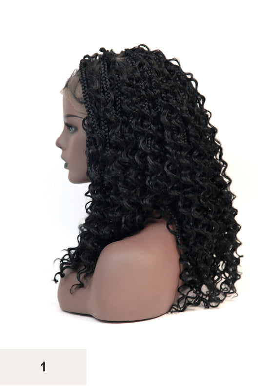 MAYDE WHOLE LACE CROCHET BRAIDED WIG - ARUBA BOHO BRAID 18" - BSW BEAUTY CANADA