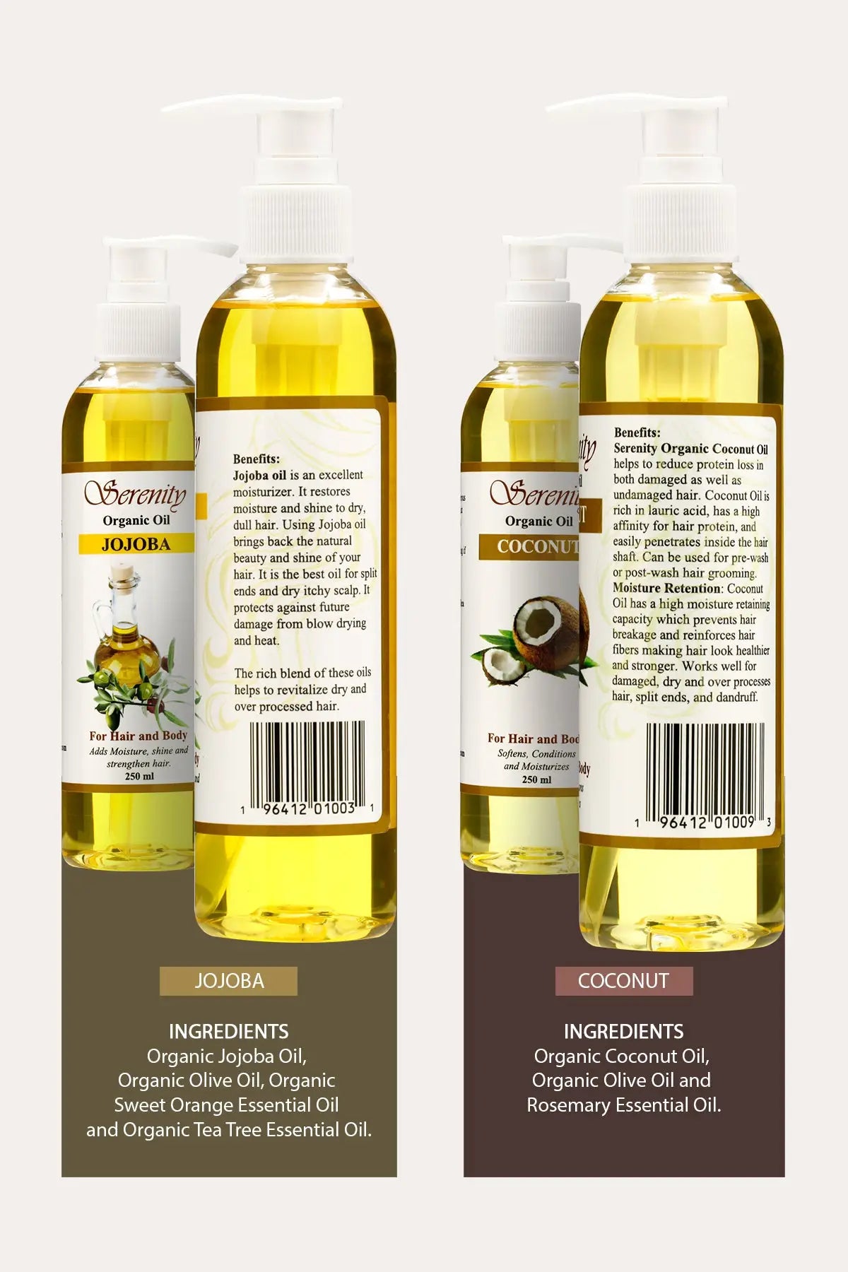 SERENITY ORGANIC OIL - BSW BEAUTY CANADA