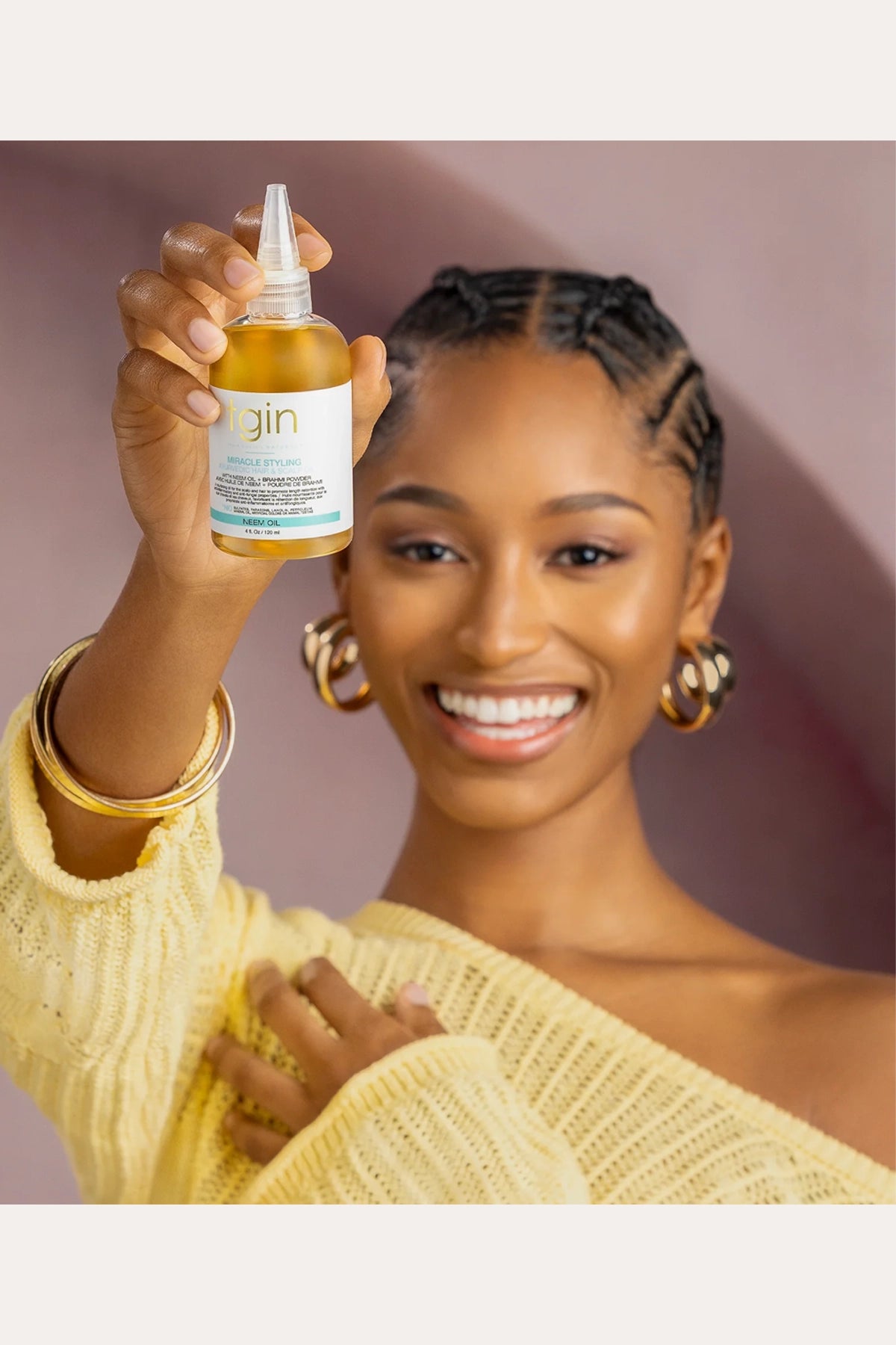[Inscription] HUILE CAPILLAIRE ET CAPILLAIRE AYURVÉDIQUE TGIN MIRACLE STYLING !