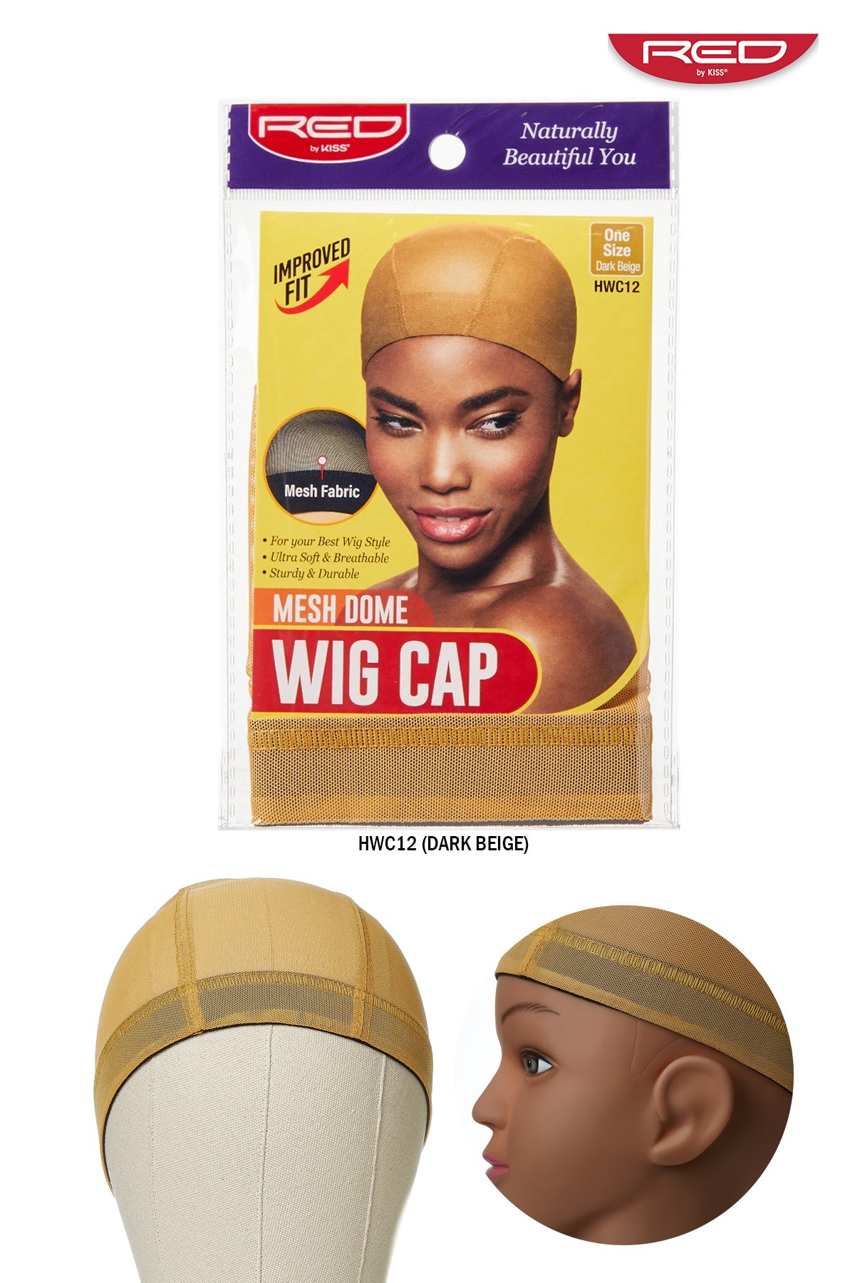 RED BY KISS MESH DOME CAP - BSW BEAUTY CANADA