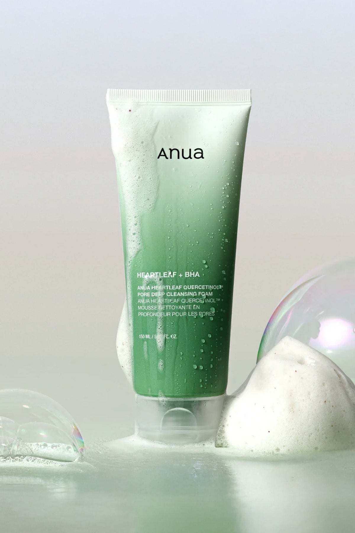 ANUA HEARTLEAF QUERCETINOL PORE DEEP CLEANSING FOAM 150ml