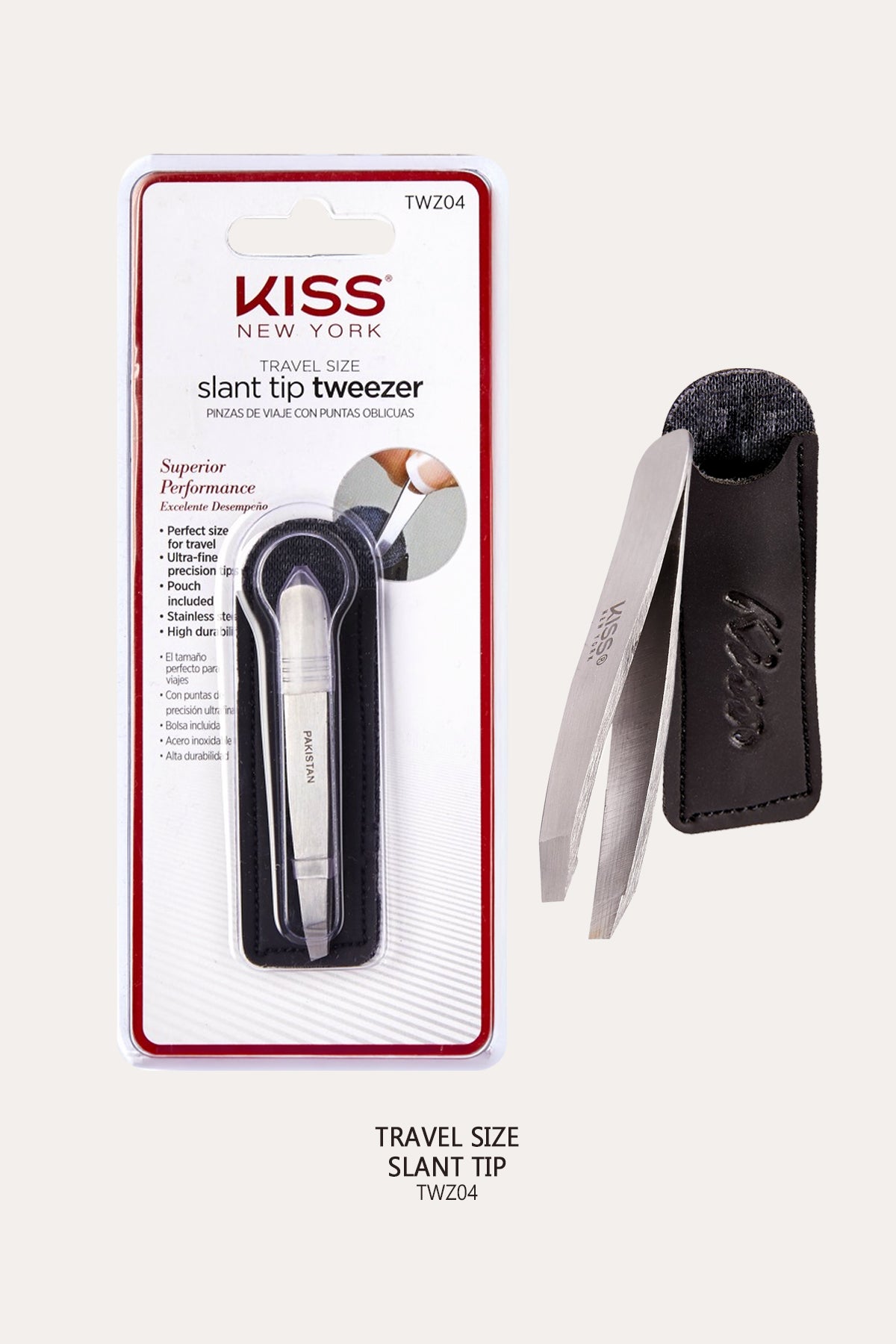 KISS NEW YORK TWEEZER-SLANT TIP - BSW BEAUTY CANADA
