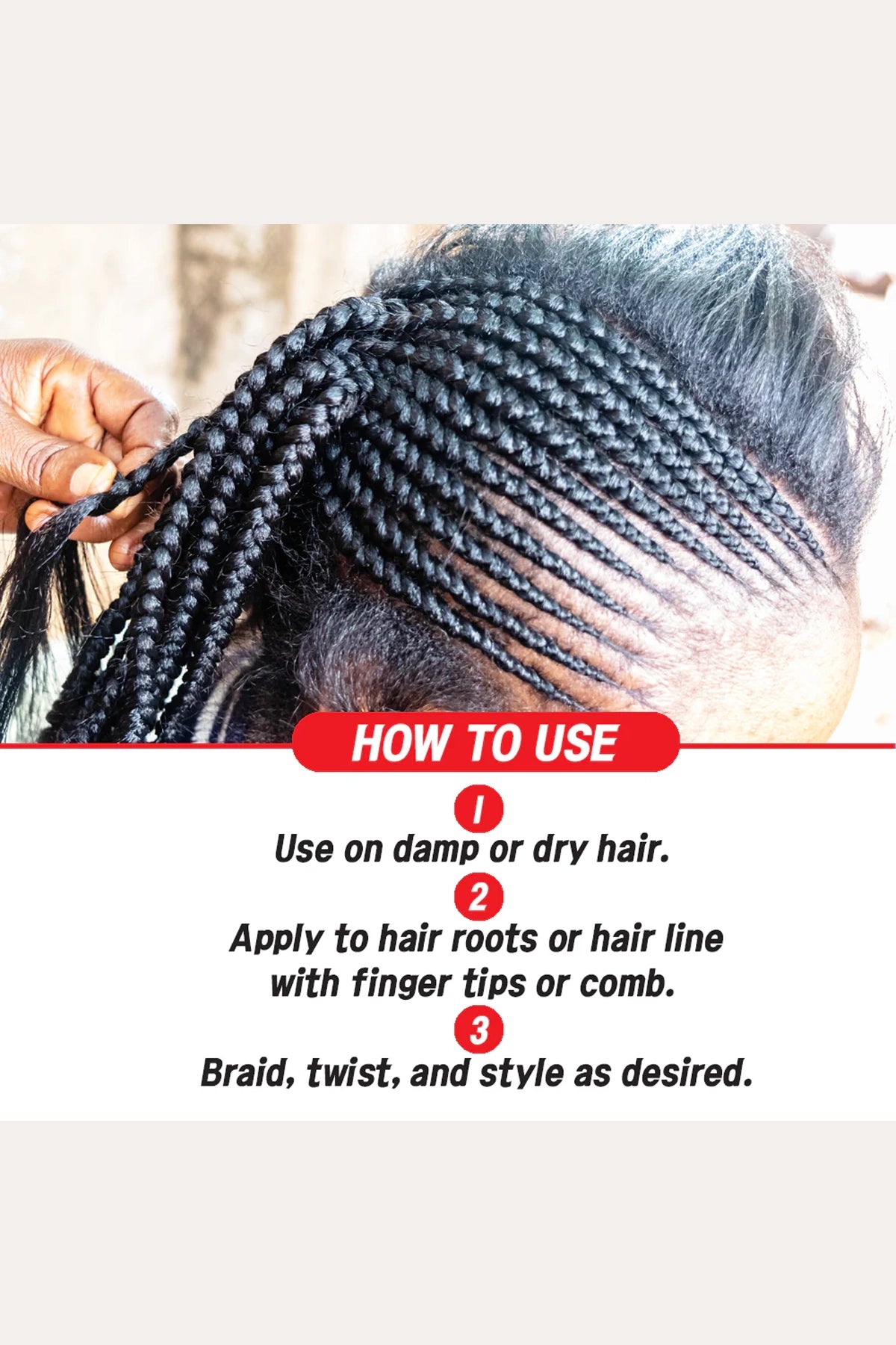 THE MORE CRAZY BRAIDING GEL EXTRA EXTREME HOLD
