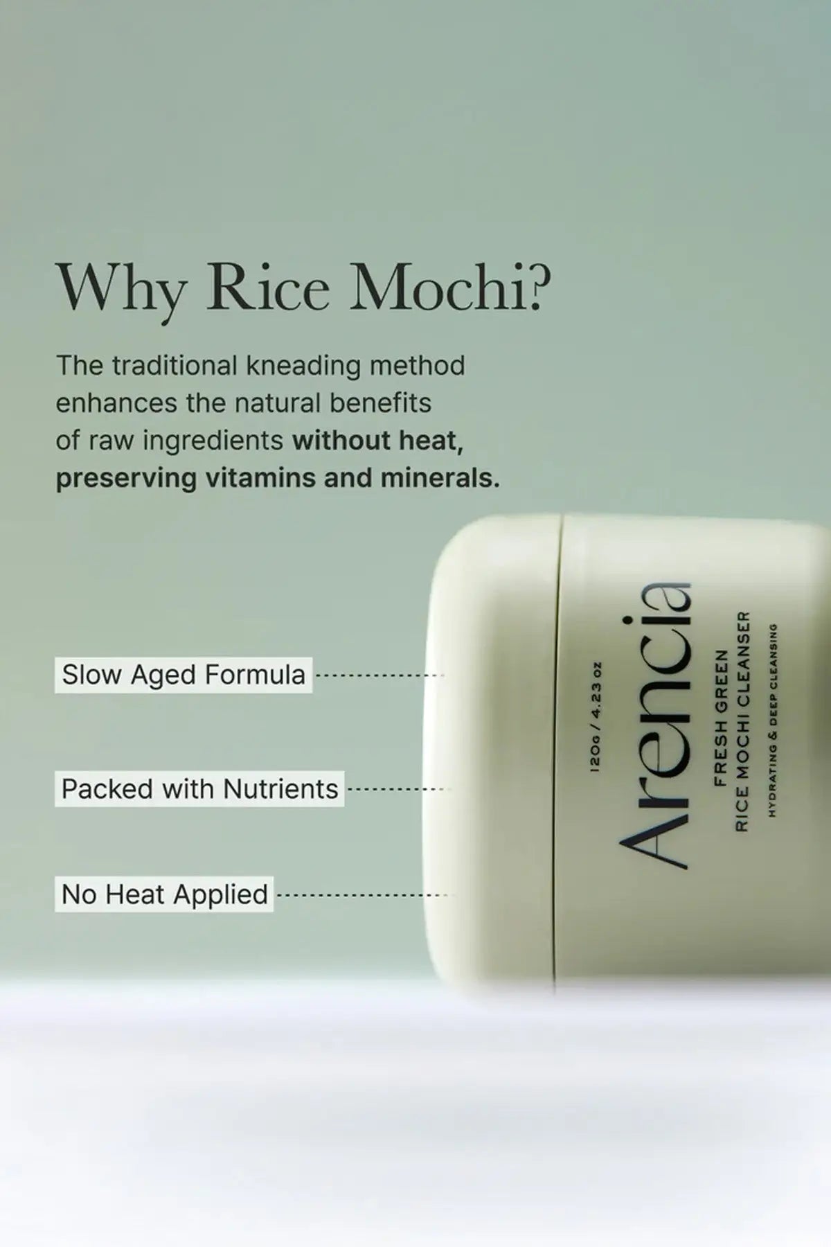 ARENCIA MOCHI CLEANSER 120g