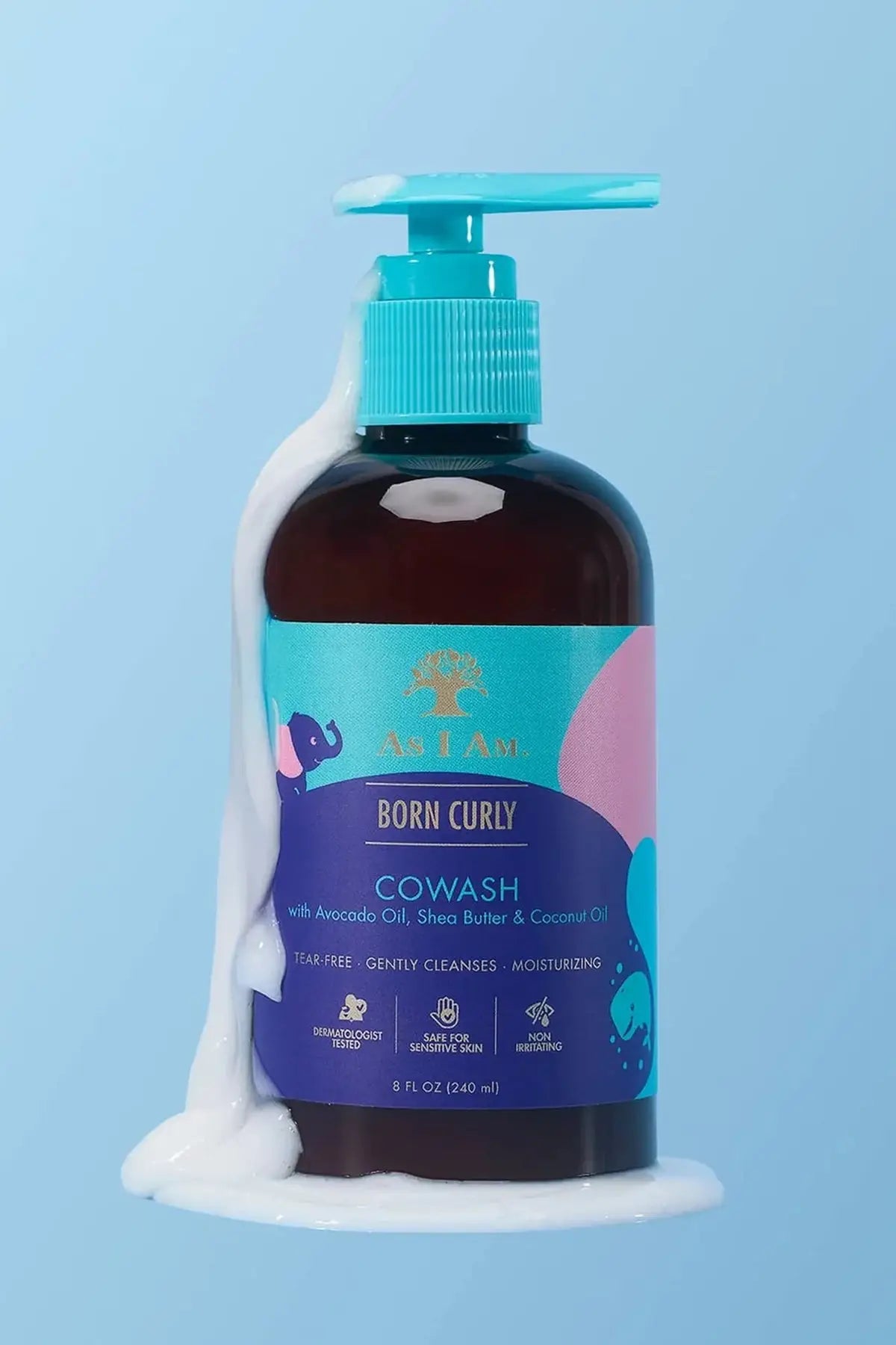 AS I AM BORN CURLY COWASH CLEANSING CONDITIONER 8oz AS I AM