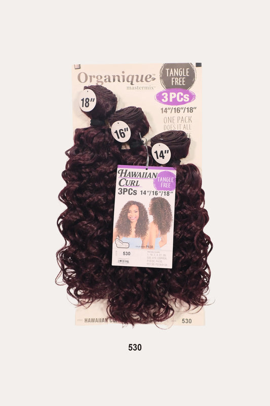 SHAKE N GO ORGANIQUE HAWAIIAN CURL 3PCS (14" 16" 18") SHAKE N GO