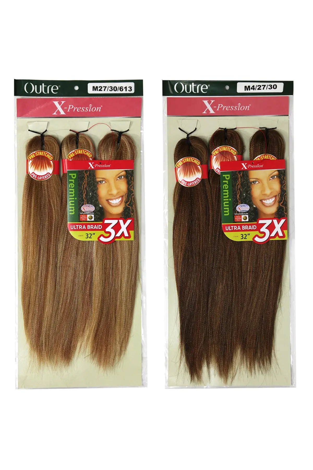OUTRE 3X X-PRESSION PRE-STRETCHED ULTRA BRAID 32"
