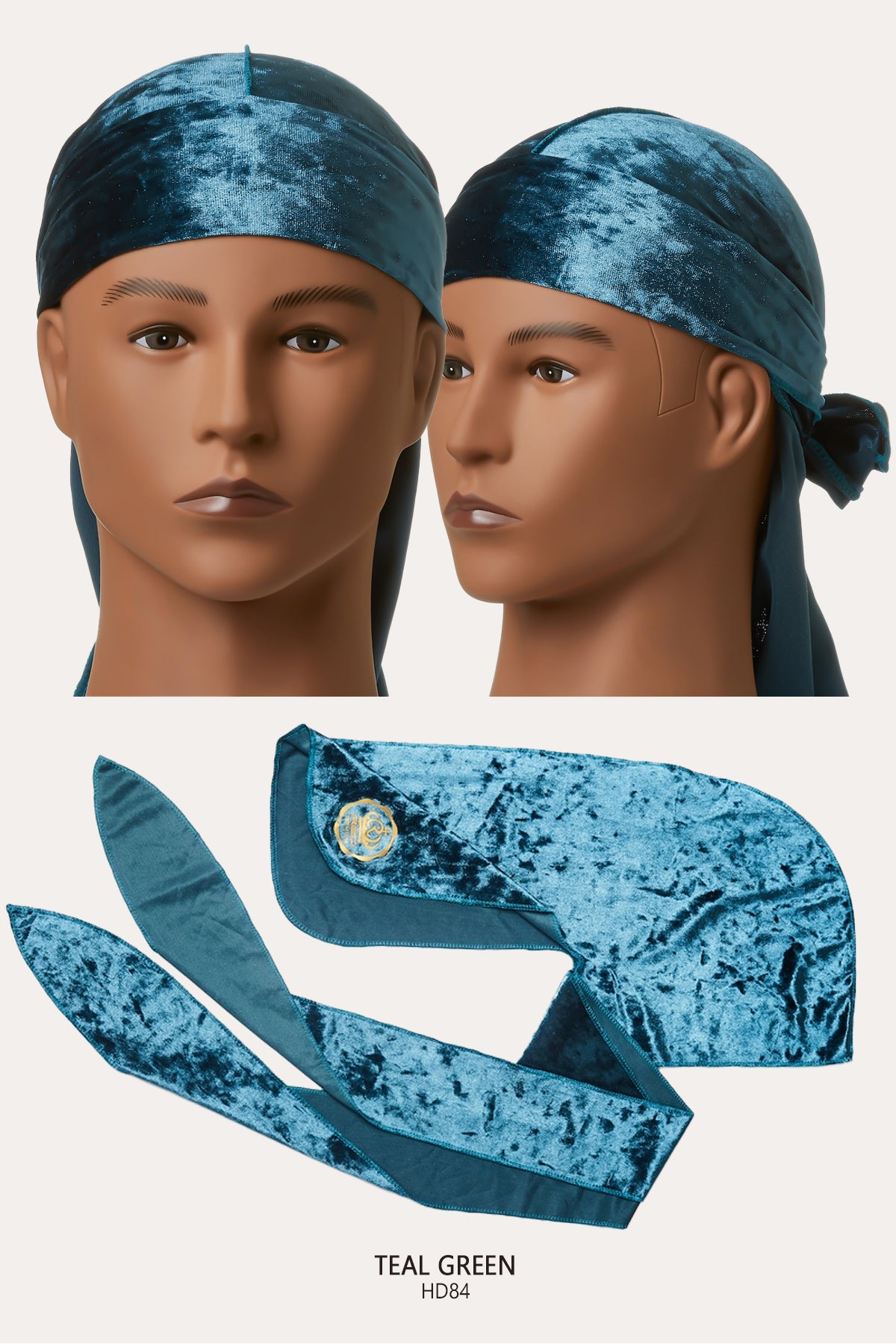 RED BY KISS BOW WOW POWER WAVE CRUSHED VELVET DURAG - BSW BEAUTY CANADA