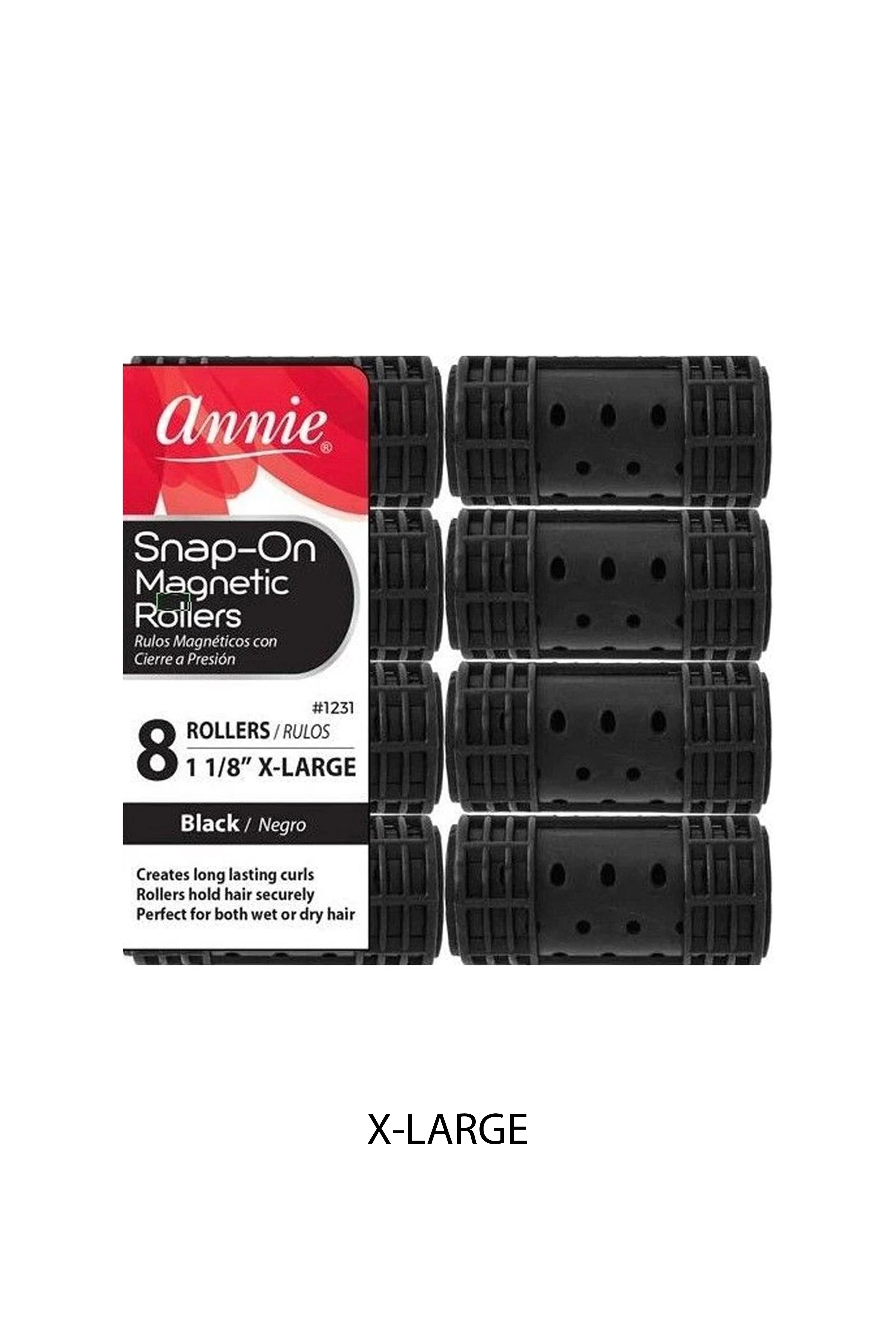 ANNIE SNAP ON MAGNETIC ROLLERS