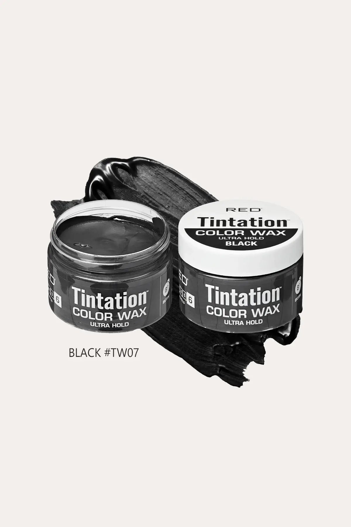 RED BY KISS TEMPORARY HAIR COLOR WAX - VIVID INSTANT COLOR RED BEAUTY