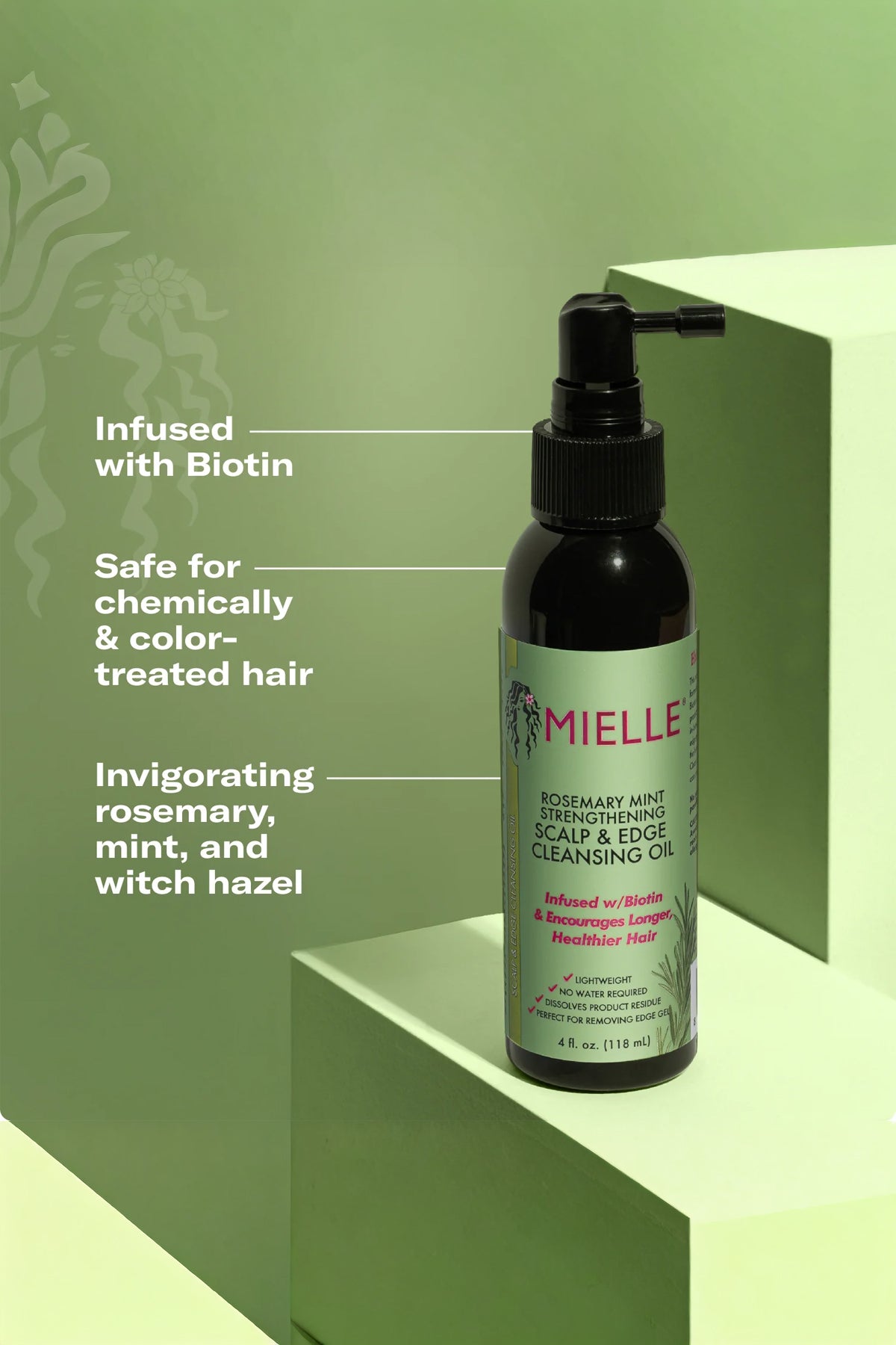MIELLE ROSEMARY MINT SCALP & EDGE CLEASING OIL