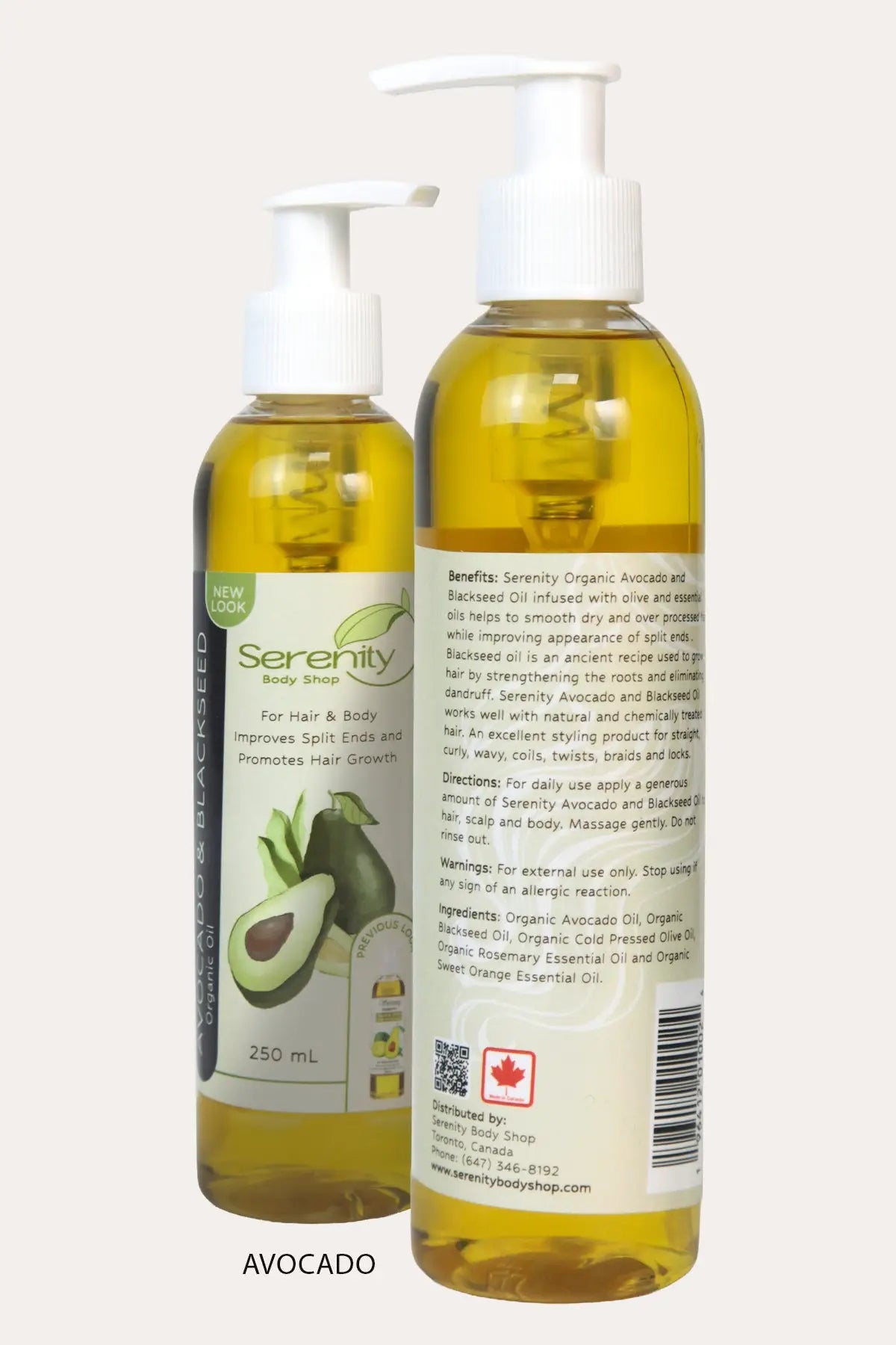 SERENITY ORGANIC OIL SERENITY