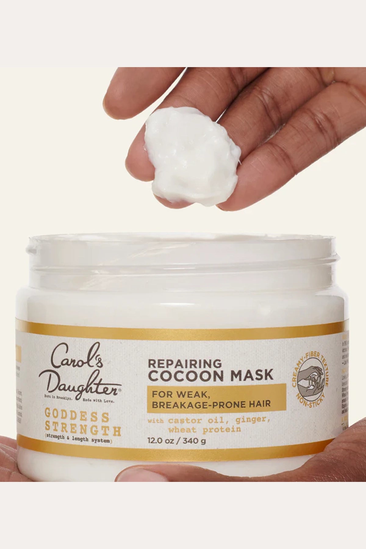 CAROLS DAUGHTER STRENGTH REPAIR COCONUT HYDRATING HAIR MASK 12oz