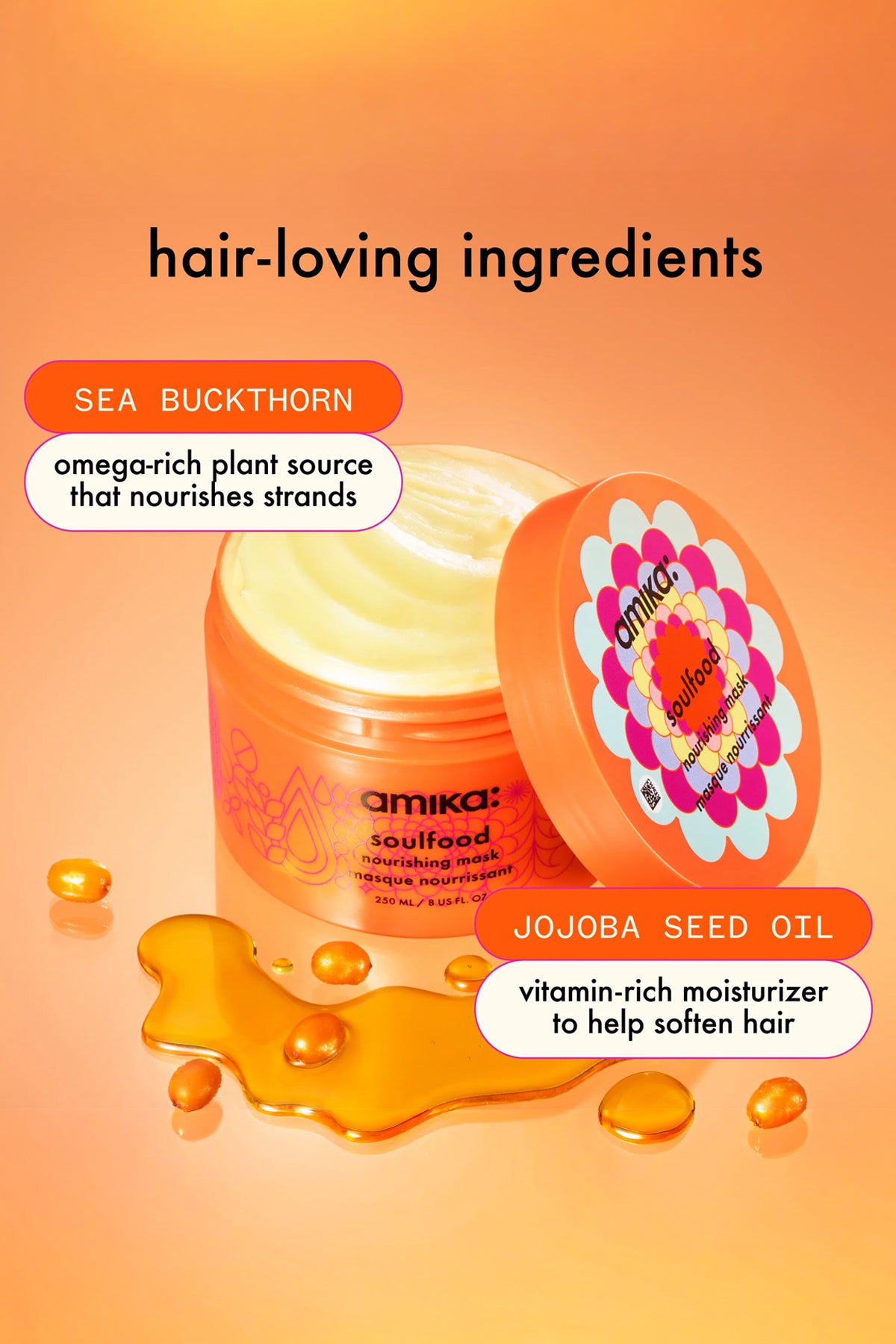 AMIKA SOULFOOD NOURISHING MASK 250ml