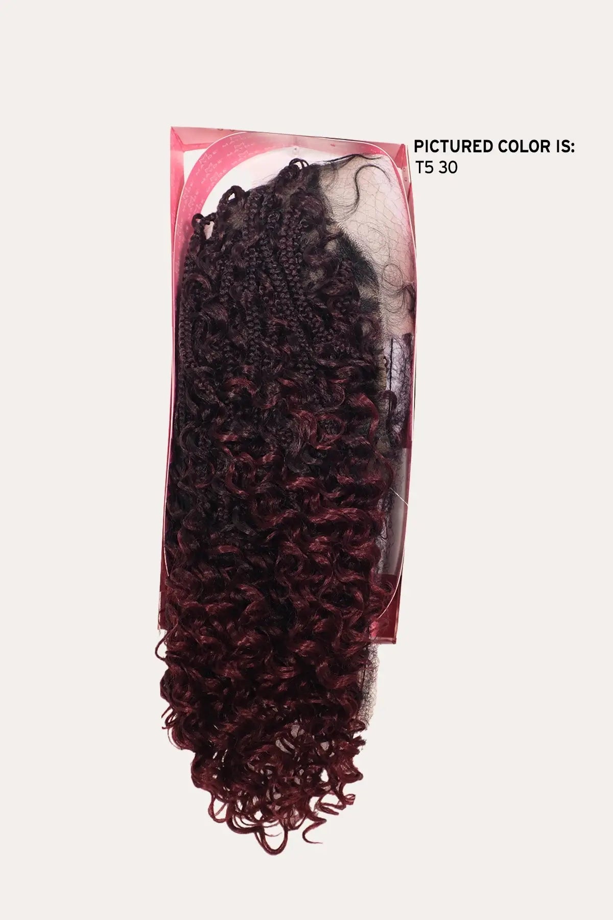 MAYDE WHOLE LACE CROCHET BRAIDED WIG - ARUBA BOHO BRAID 18"