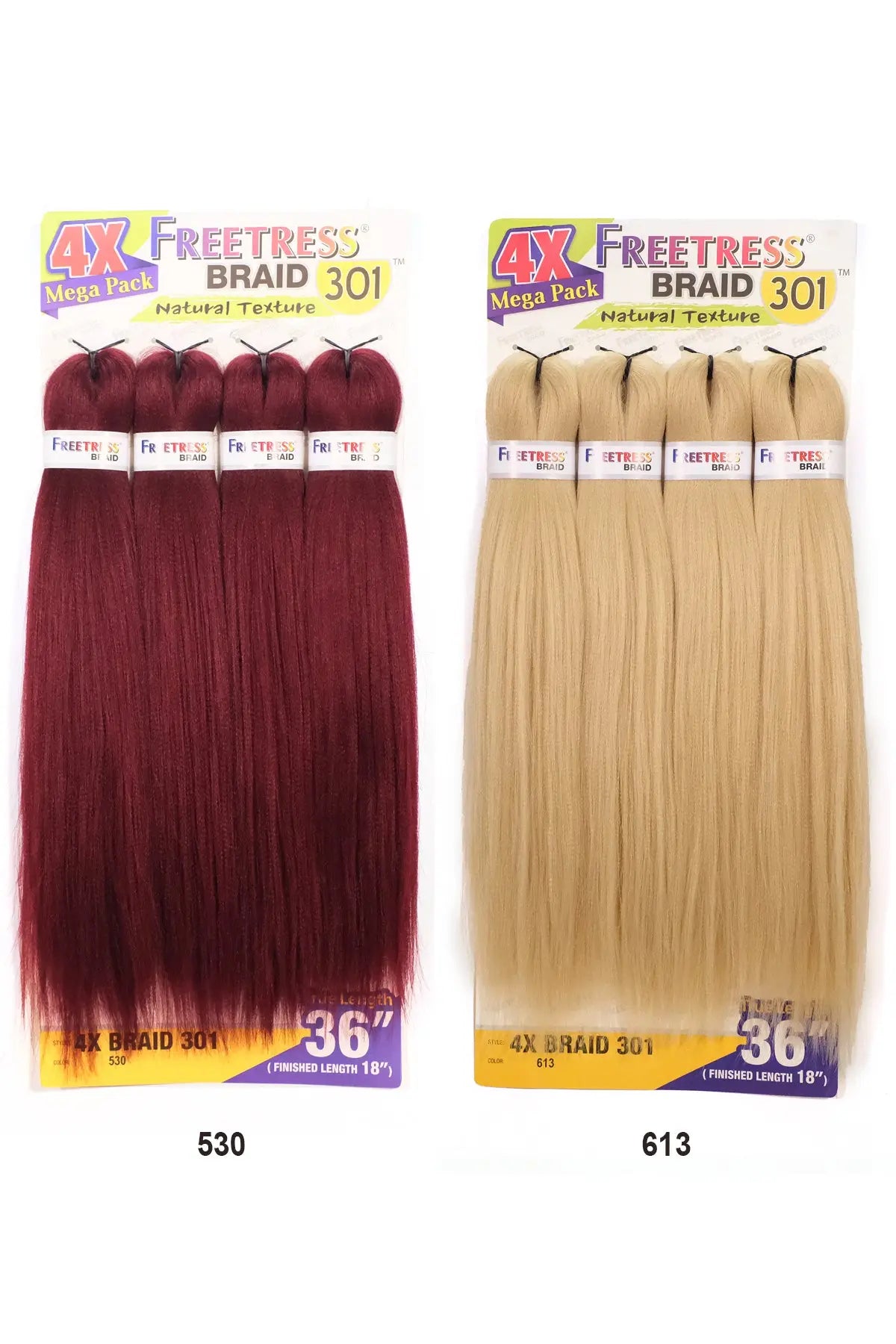SHAKE N GO FREETRESS 4X MEGA PACK BRAID 301 SHAKE N GO
