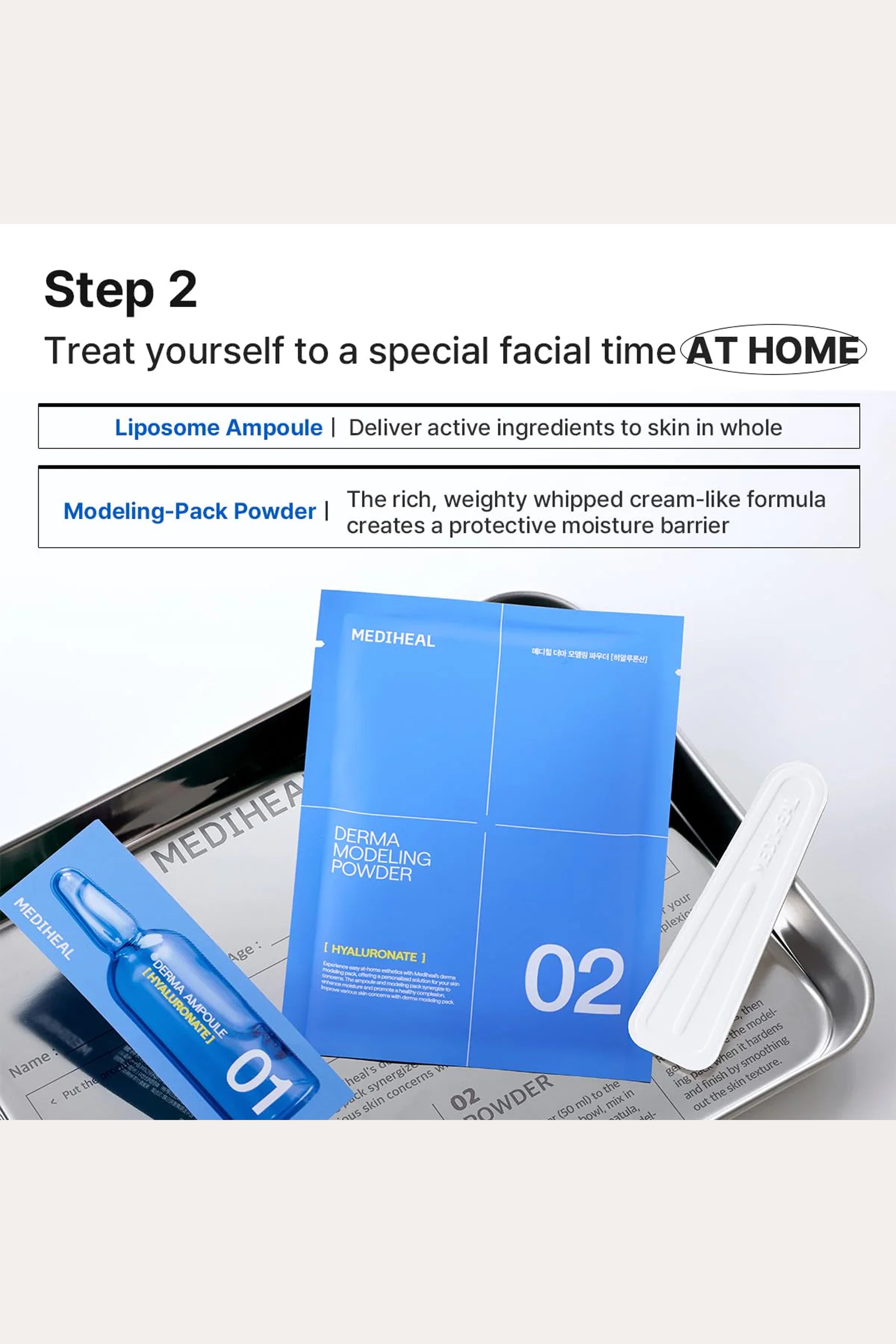 MASQUE MODELANT DERMA MEDIHEAL HYALURONATE