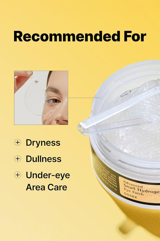 COSRX ADVANCED SNAIL HYDROGEL EYE PATCH 60PCS - BSW BEAUTY CANADA