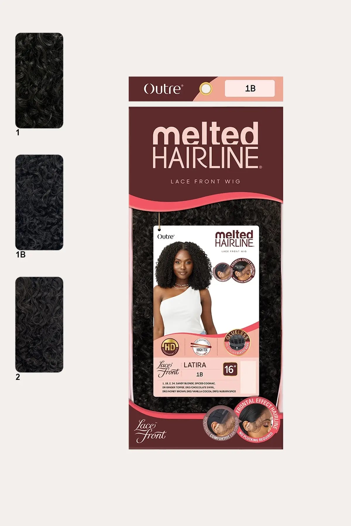 OUTRE MELTED HAIRLINE LACE FRONT WIG - LATIRA OUTRE