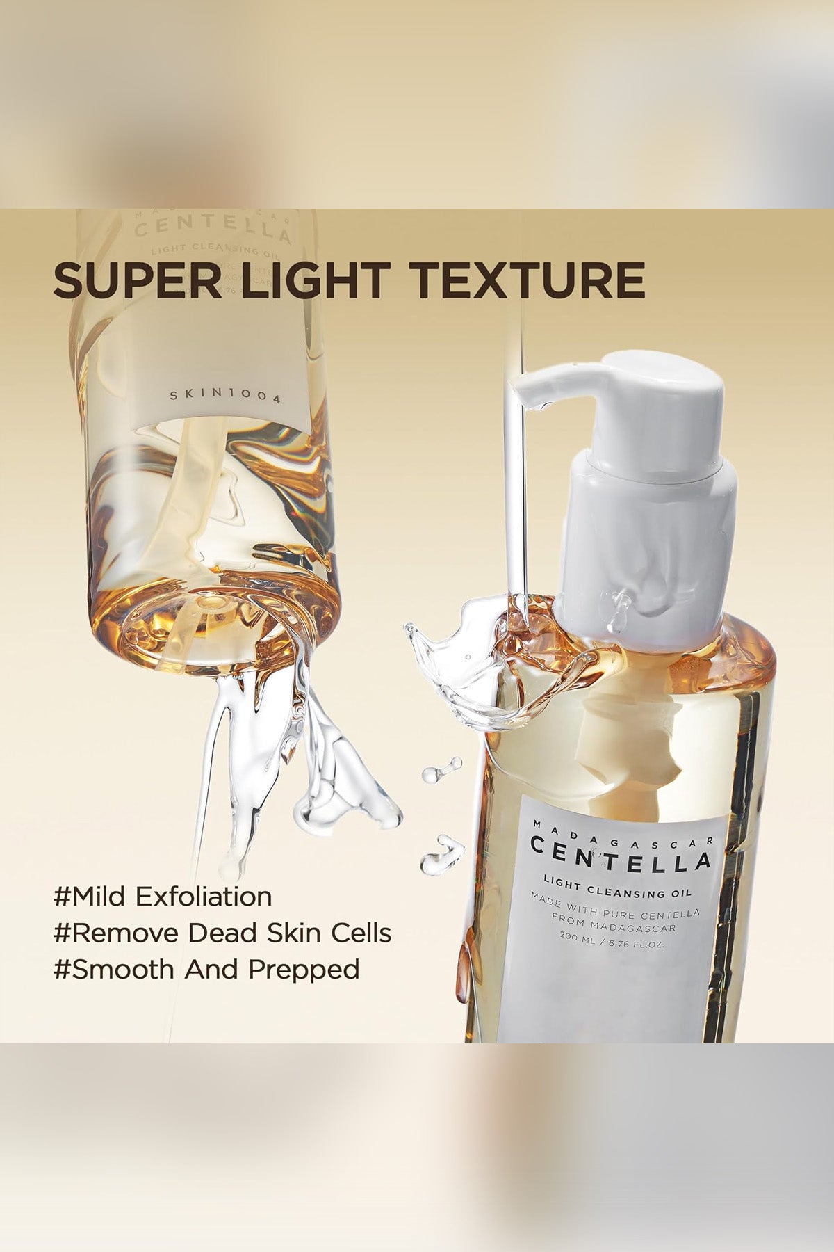 SKIN1004 MADAGASCAR CENTELLA LIGHT CLEANSING OIL 200ml - BSW BEAUTY CANADA