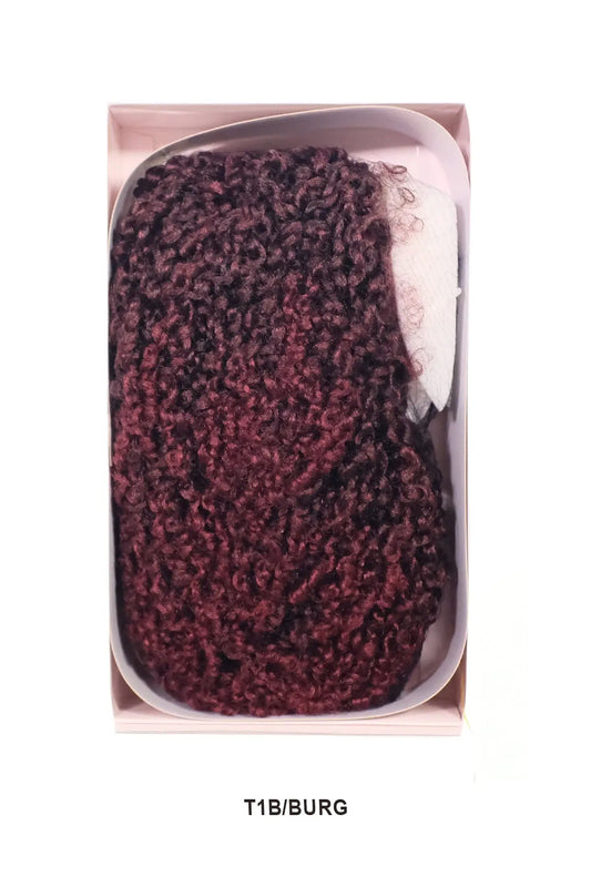 NUTIQUE ILLUZE GLUELESS WIG HD LACE PART - YANKY TWIST 14" NUTIQUE