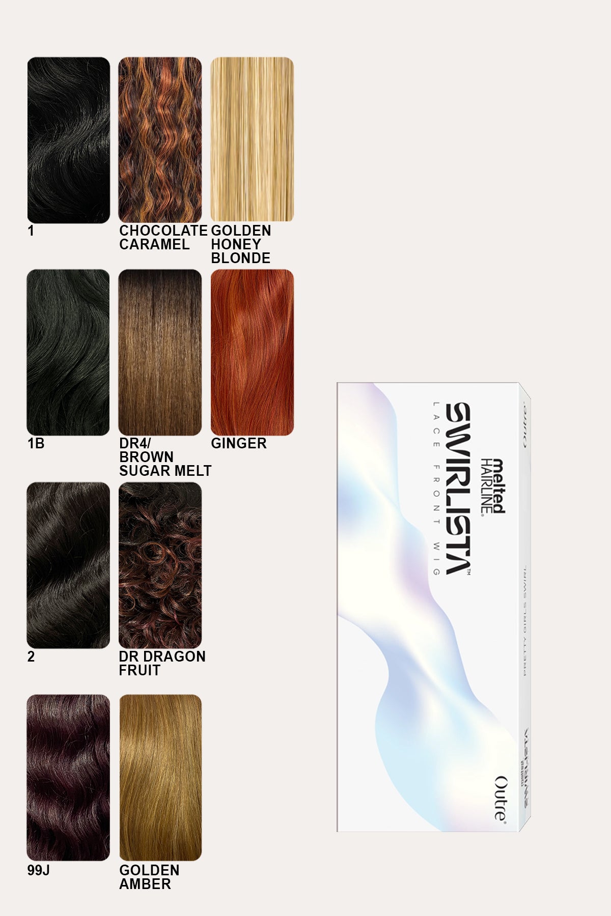 OUTRE MELTED HAIRLINE SWIRLISTA LACE FRONT WIG -SWIRL 111 - BSW BEAUTY CANADA