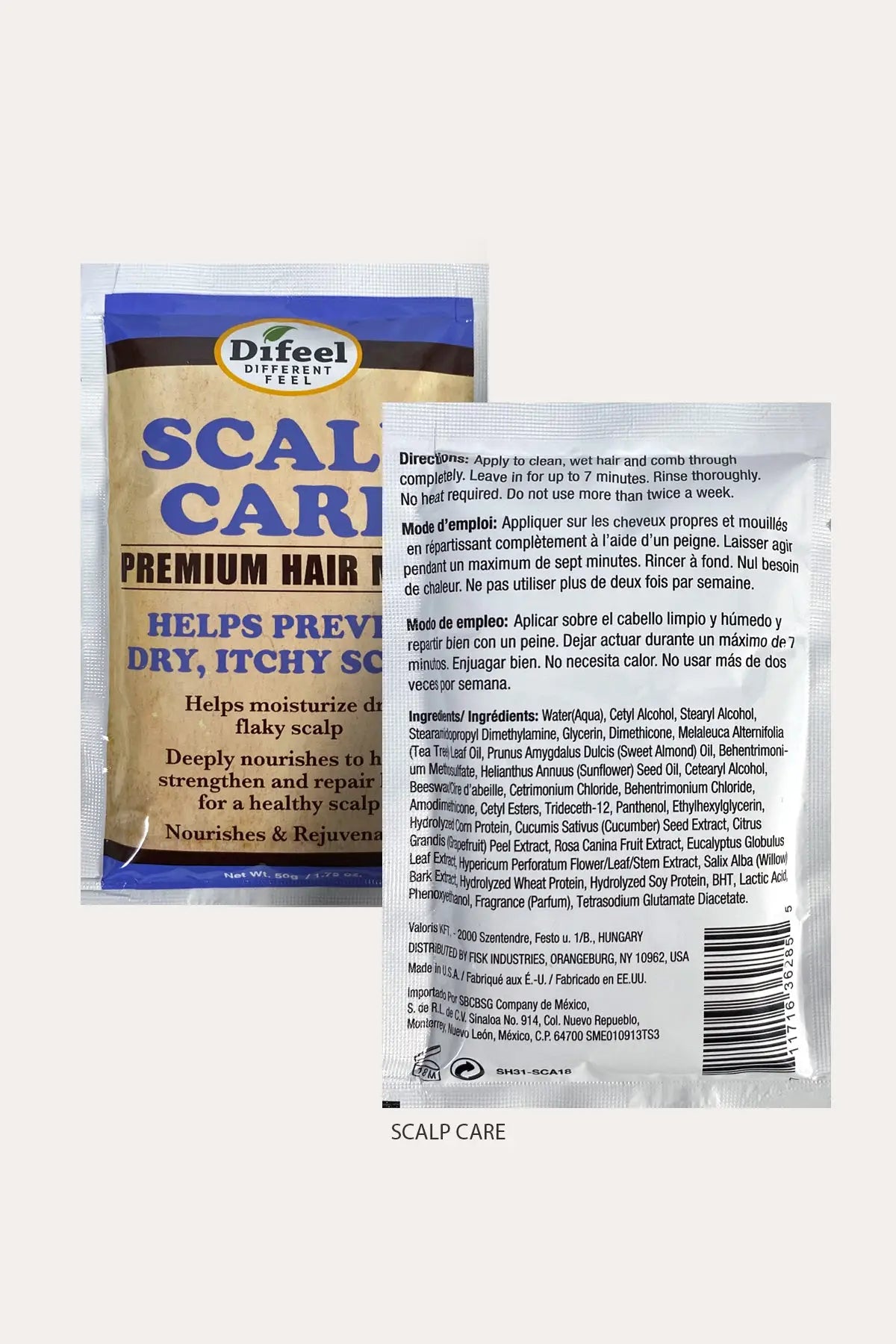 DIFEEL PREMIUM HAIR MASK PACK - BSW BEAUTY CANADA