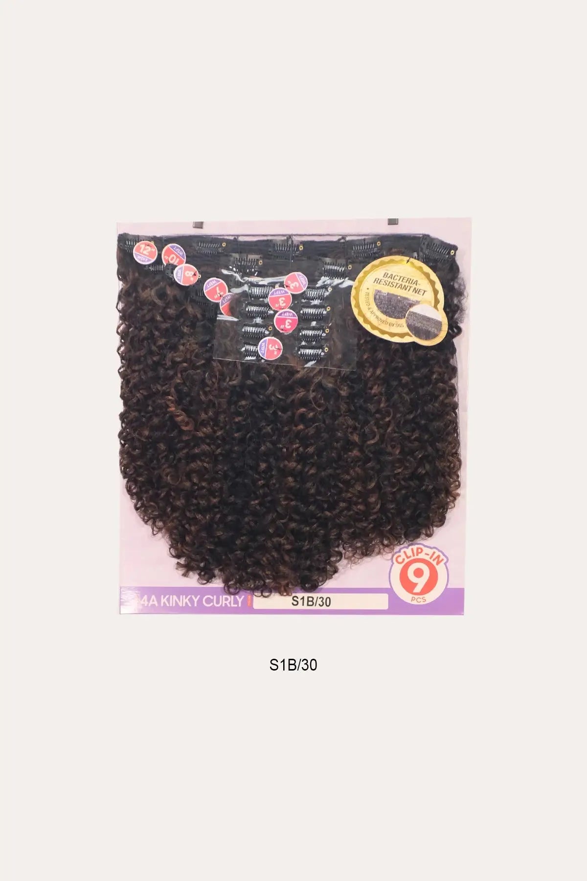 OUTRE BIG BEAUTIFUL HAIR CLIP-IN 9 PIÈCES - BOUCLES CRÉPUES 4A