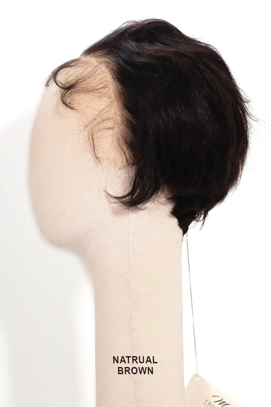 OUTRE MY TRESSES BLACK LABEL 100% UNPROCESSED HUMAN HAIR  13X4 LACE FRONT WIG - NATURAL PIXIE OUTRE