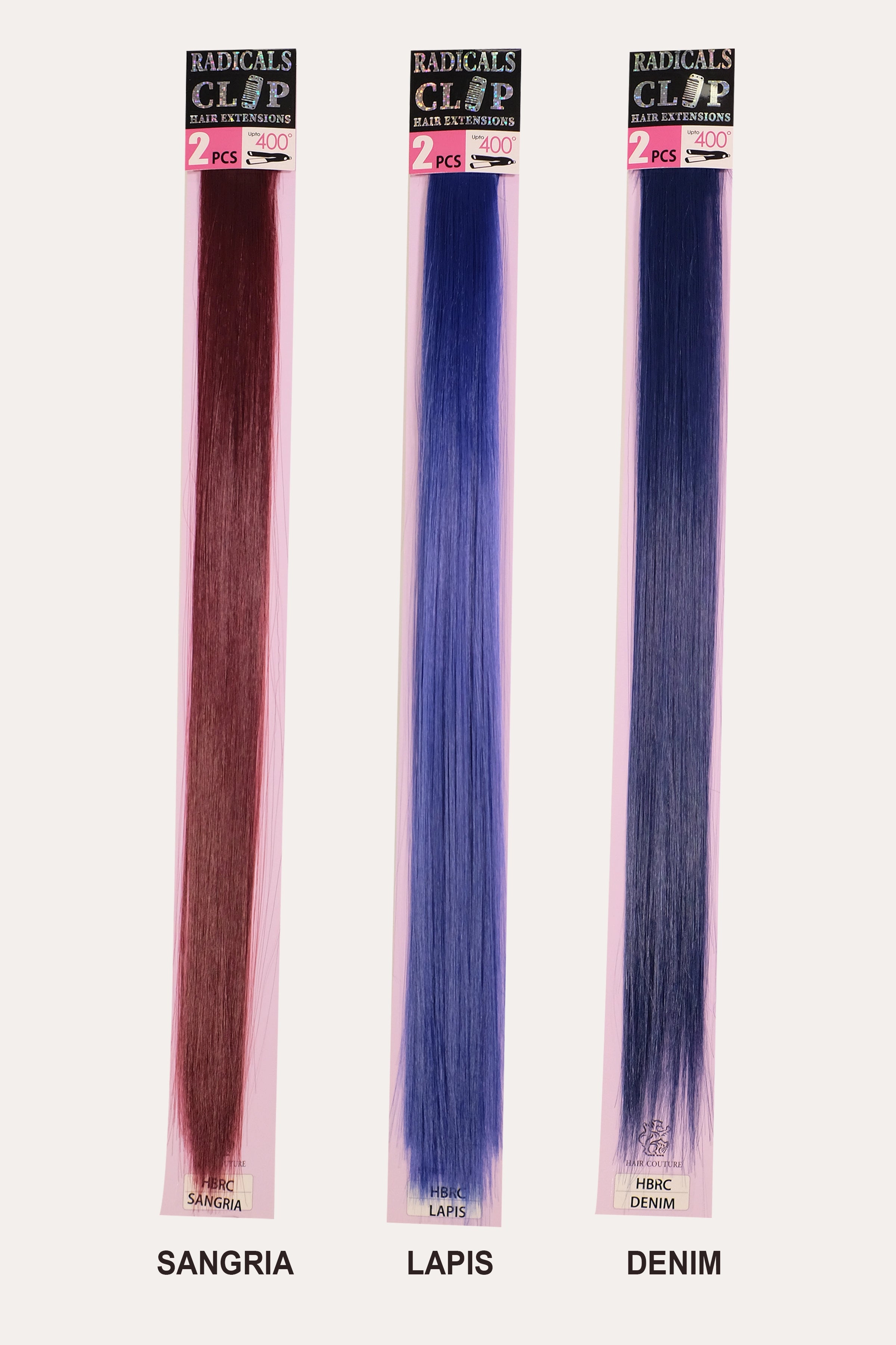 [ENREGISTRÉ][PHOTO NÉCESSAIRE][PRÉLÈVEMENT TERMINÉ] HAIR COUTURE HUMAN HAIR BLEND REDICAL CLIP-IN 2PC 18" !