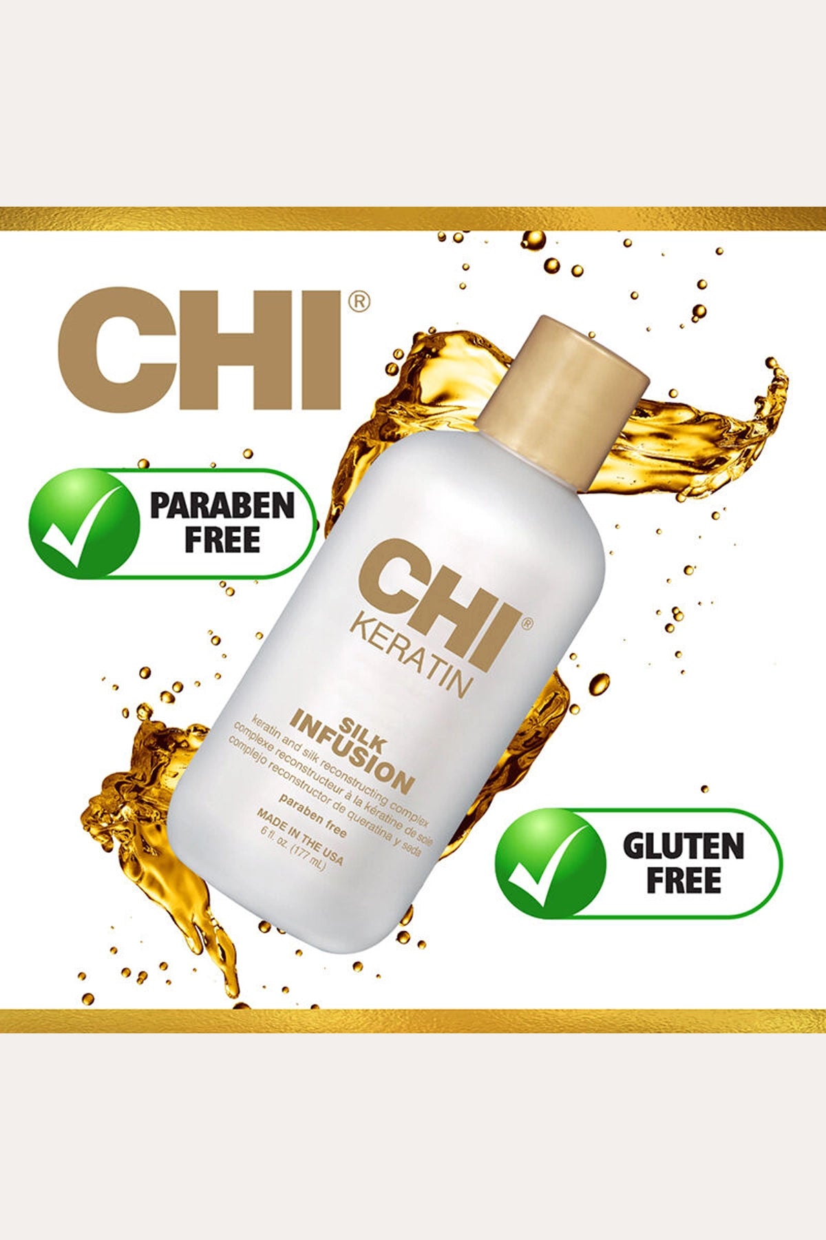 !!CHI KÉRATINE INFUSION DE SOIE 14,7 ml