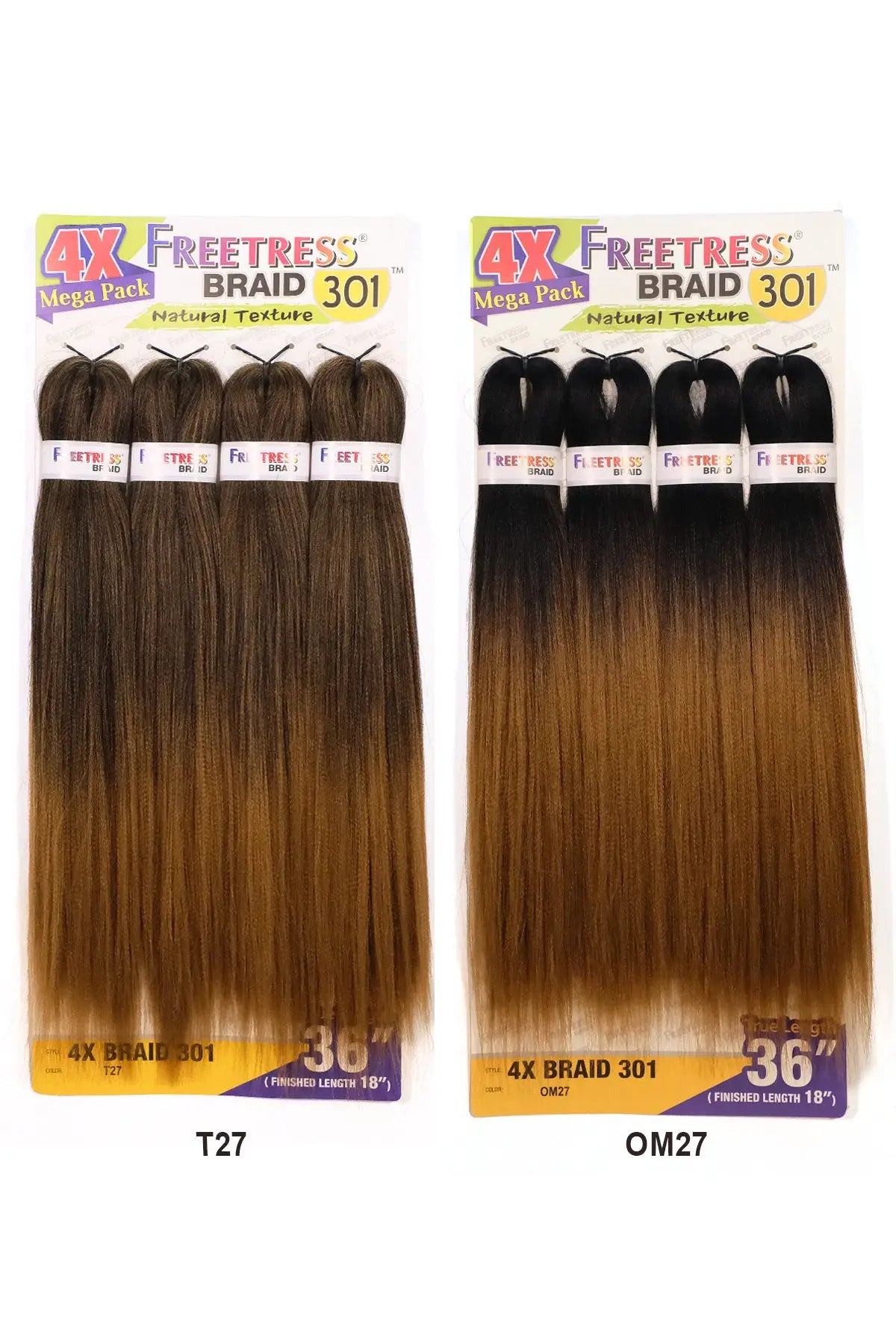 SHAKE N GO FREETRESS 4X MEGA PACK BRAID 301 SHAKE N GO