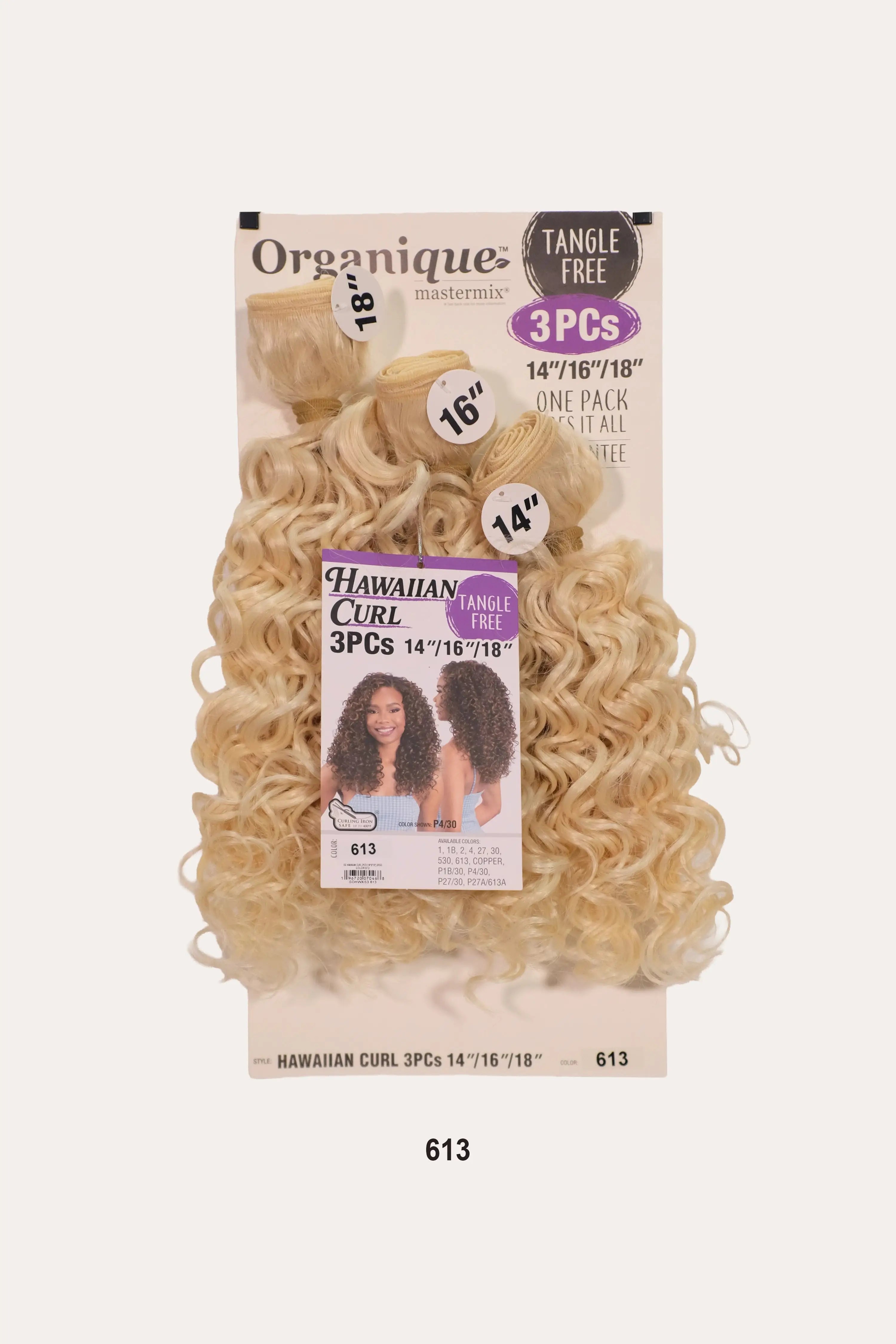 SHAKE N GO ORGANIQUE HAWAIIAN CURL 3PCS (14" 16" 18") SHAKE N GO