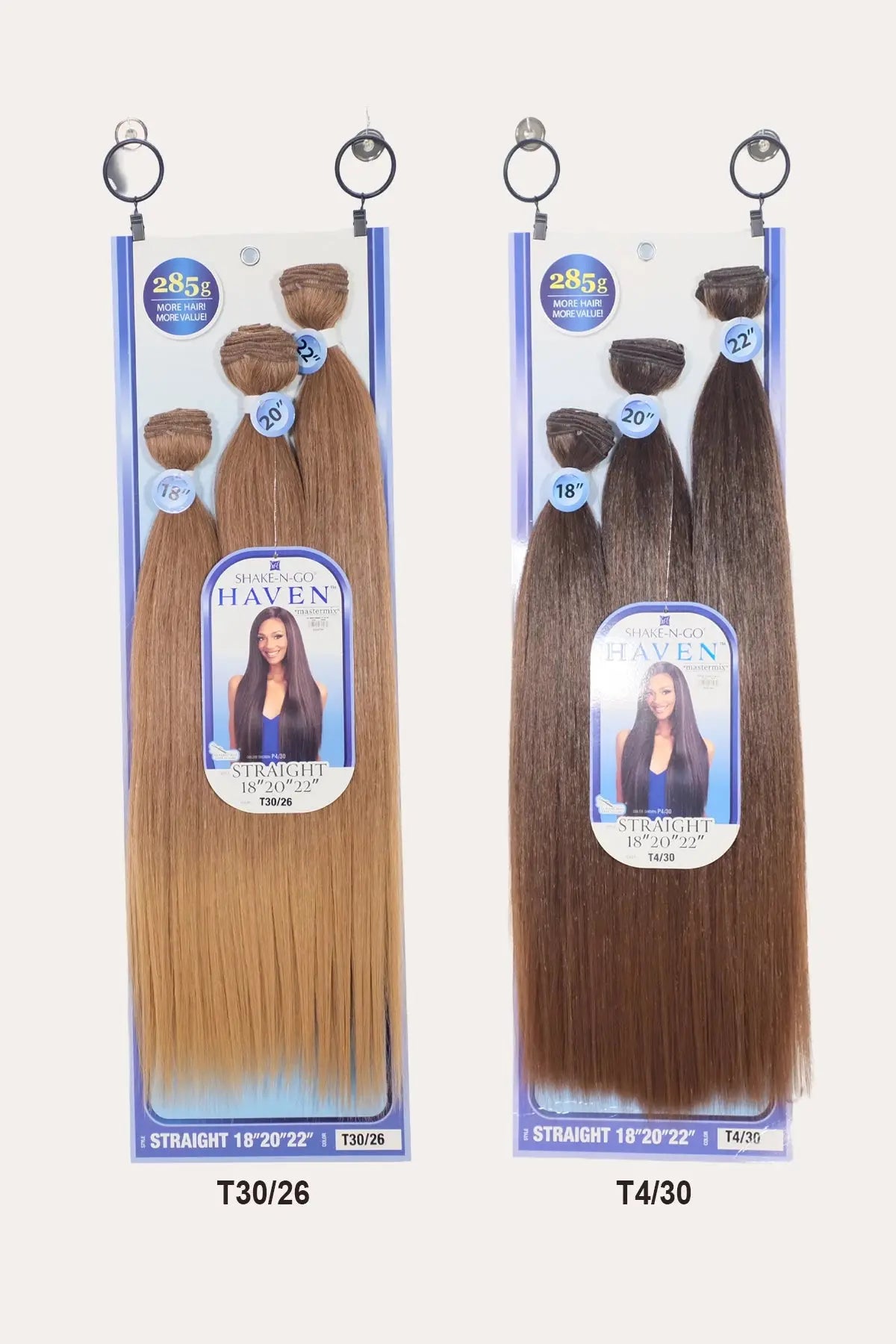 SHAKE N GO ORGANIQUE HAVEN WEAVE - STRAIGHT 3PCS 18"20"22" SHAKE N GO