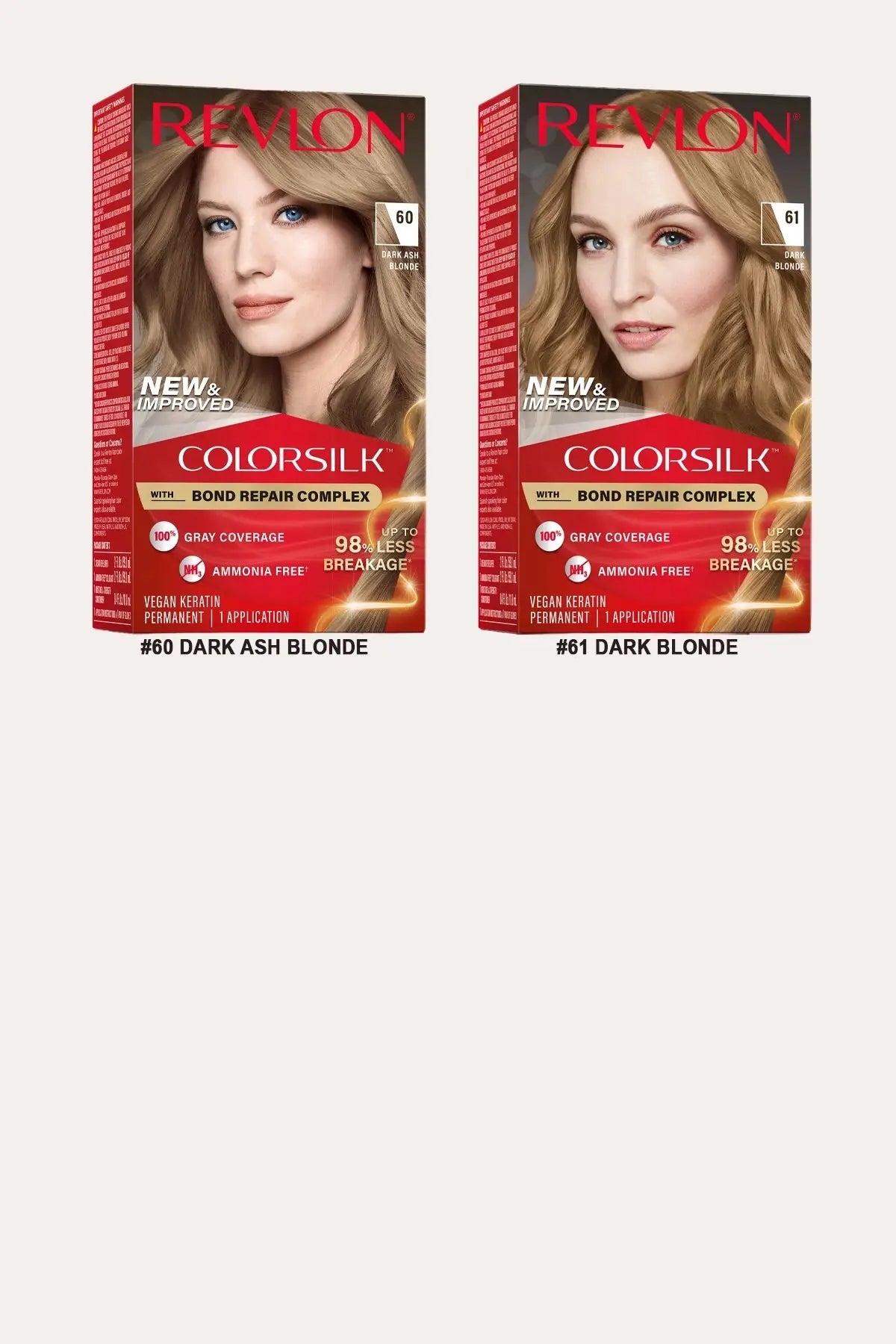REVLON COLORSILK BOND REPAIR HAIR COLOR – AMMONIA FREE REVLON