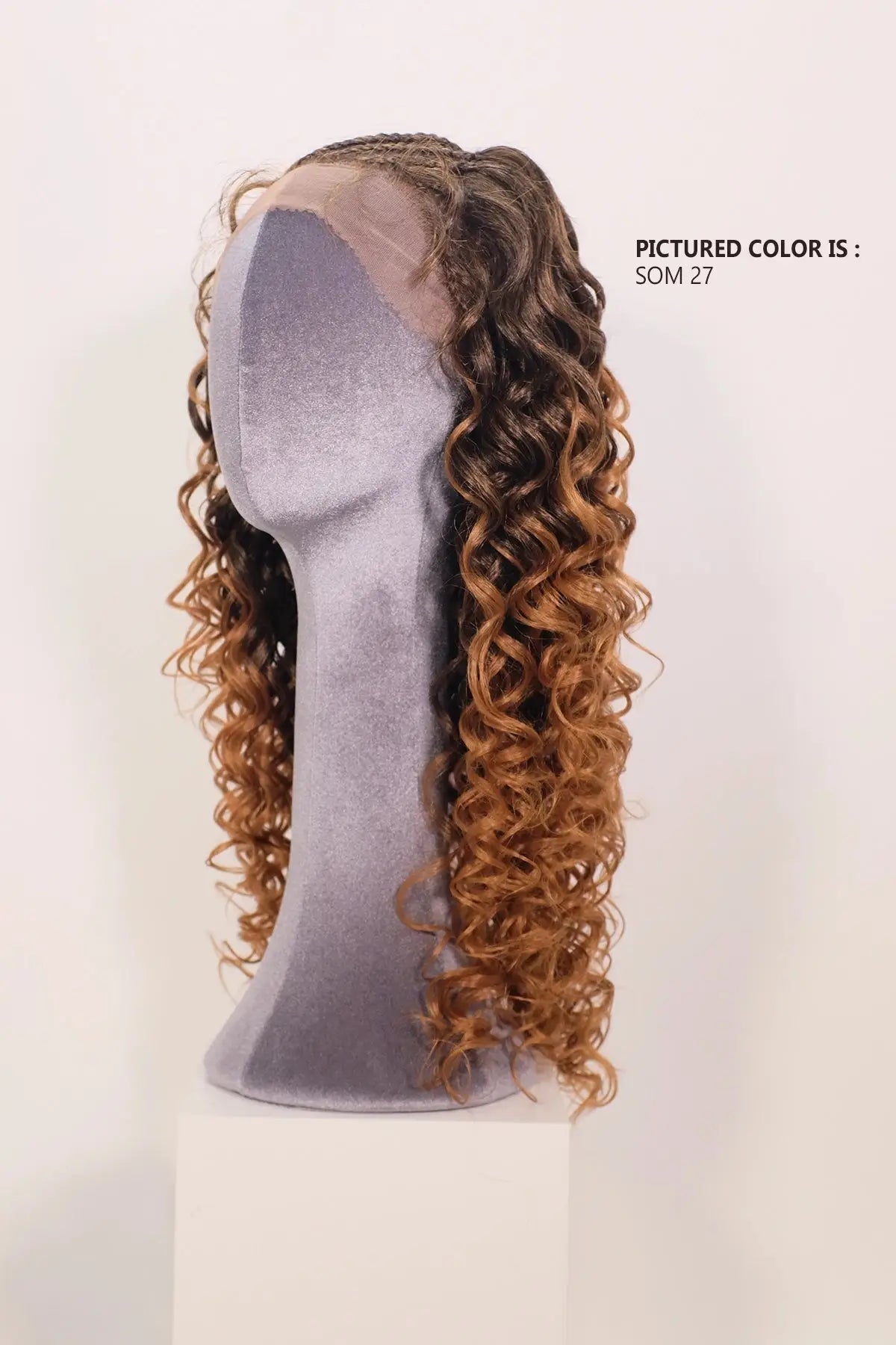 ZURY 13X5 HD LACE FRONT PRE-BRAIDED WIG - WAYDA