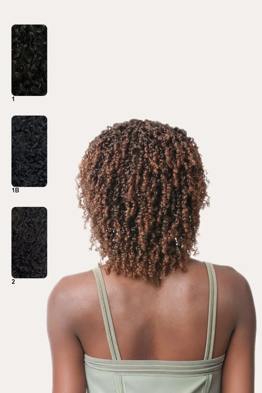 NUTIQUE ILLUZE GLUELESS WIG HD LACE PART - YANKY TWIST 14" NUTIQUE