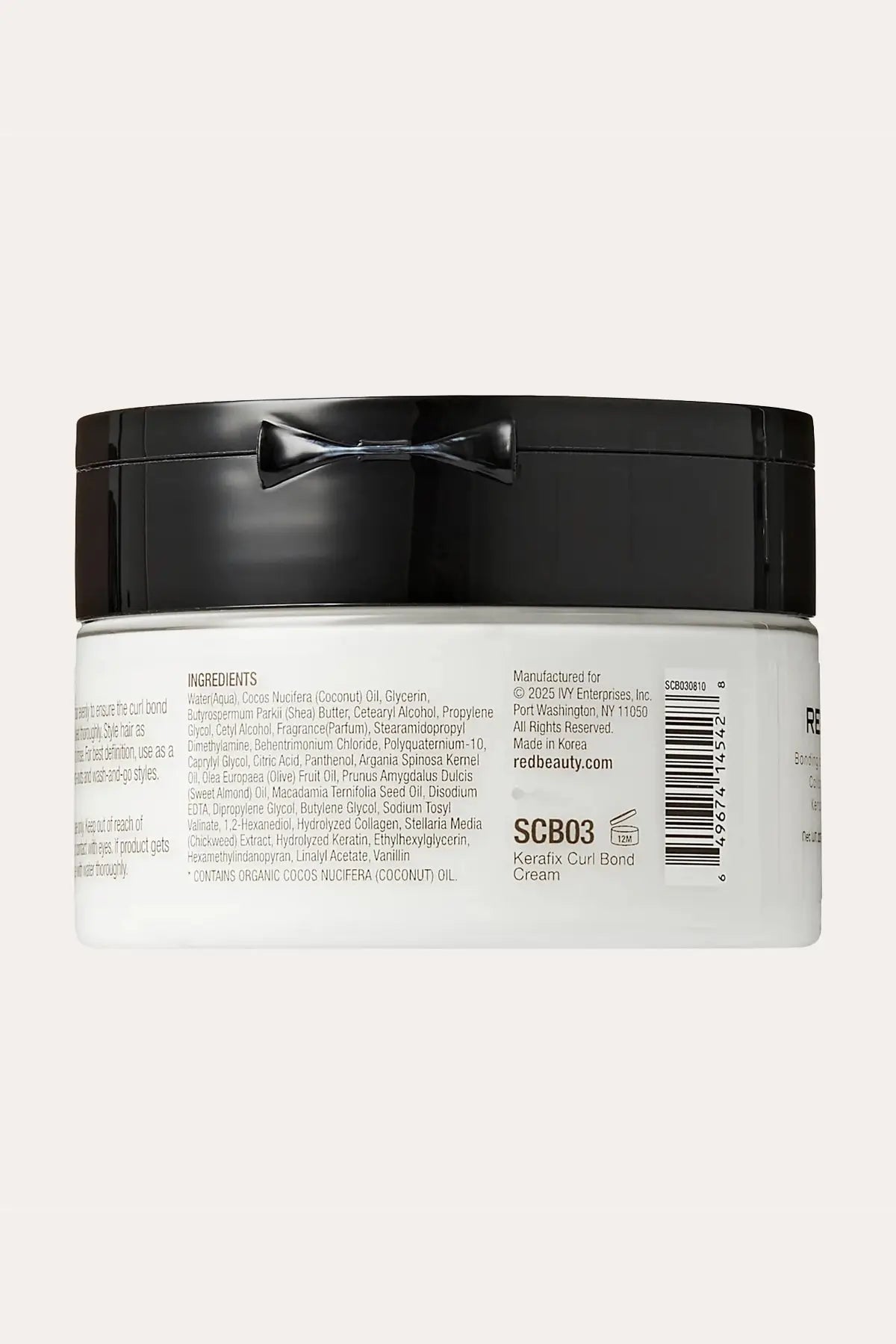 RED KERAFIX CURL BOND HAIR CUSTARD 8oz RED BEAUTY