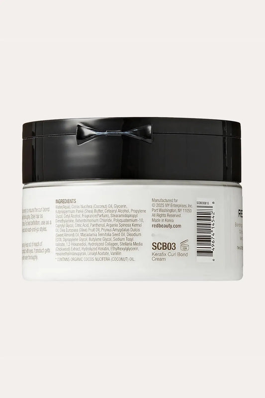 RED KERAFIX CURL BOND HAIR CUSTARD 8oz RED BEAUTY