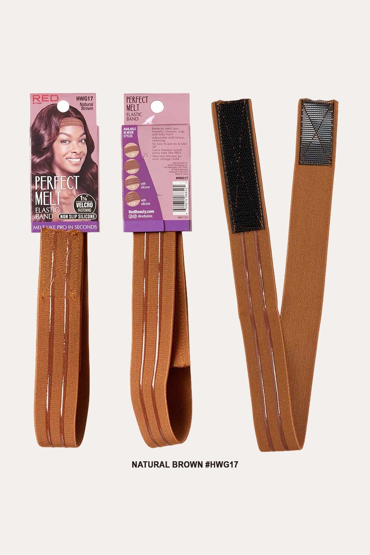 RED BY KISS PREMIUM ELASTIC WIG BAND - REGULAR