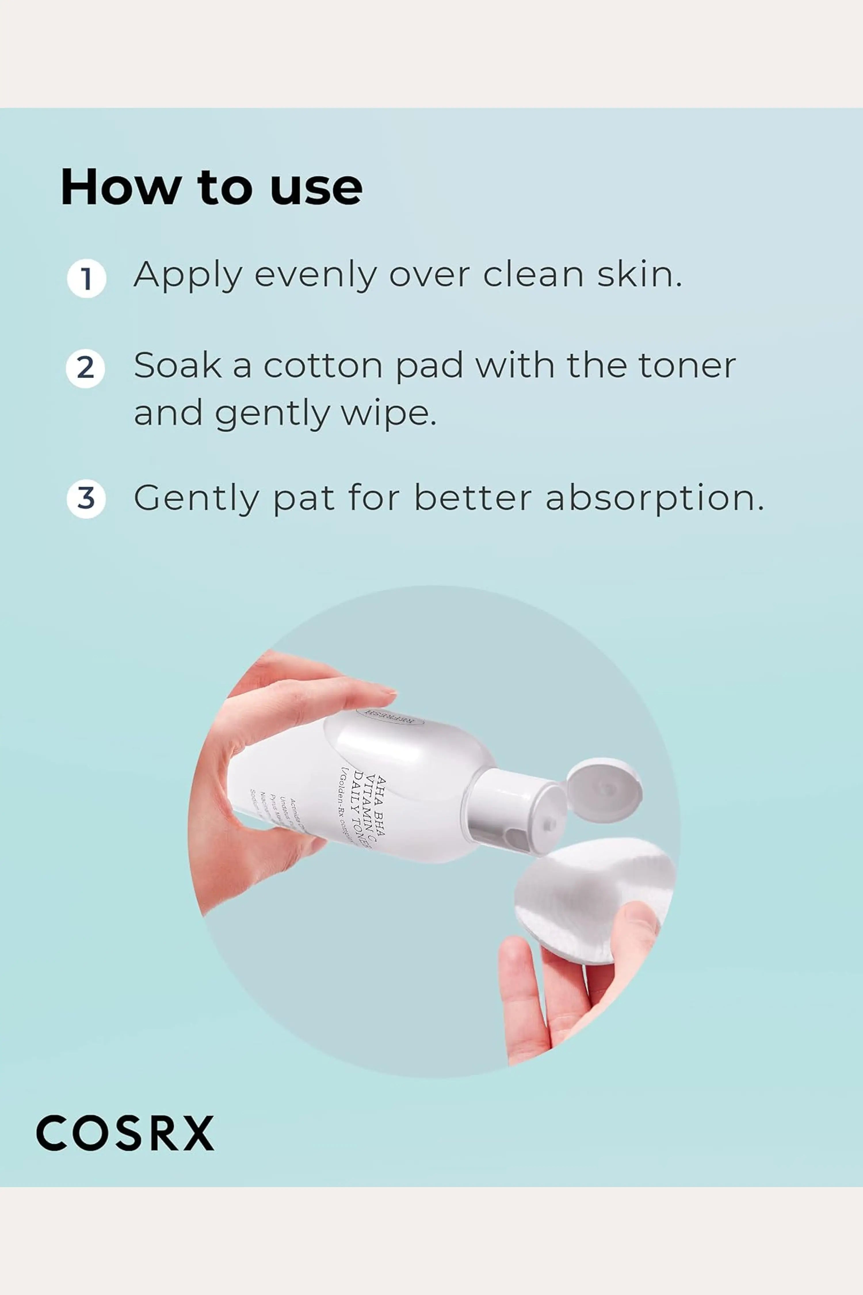 COSRX REFRESH ABC DAILY TONER (AHA BHA VITAMIN C) COSRX