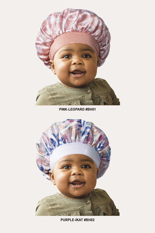 RED BY KISS BABY SATIN HAIR BONNET SLEEP CAP - BSW BEAUTY CANADA