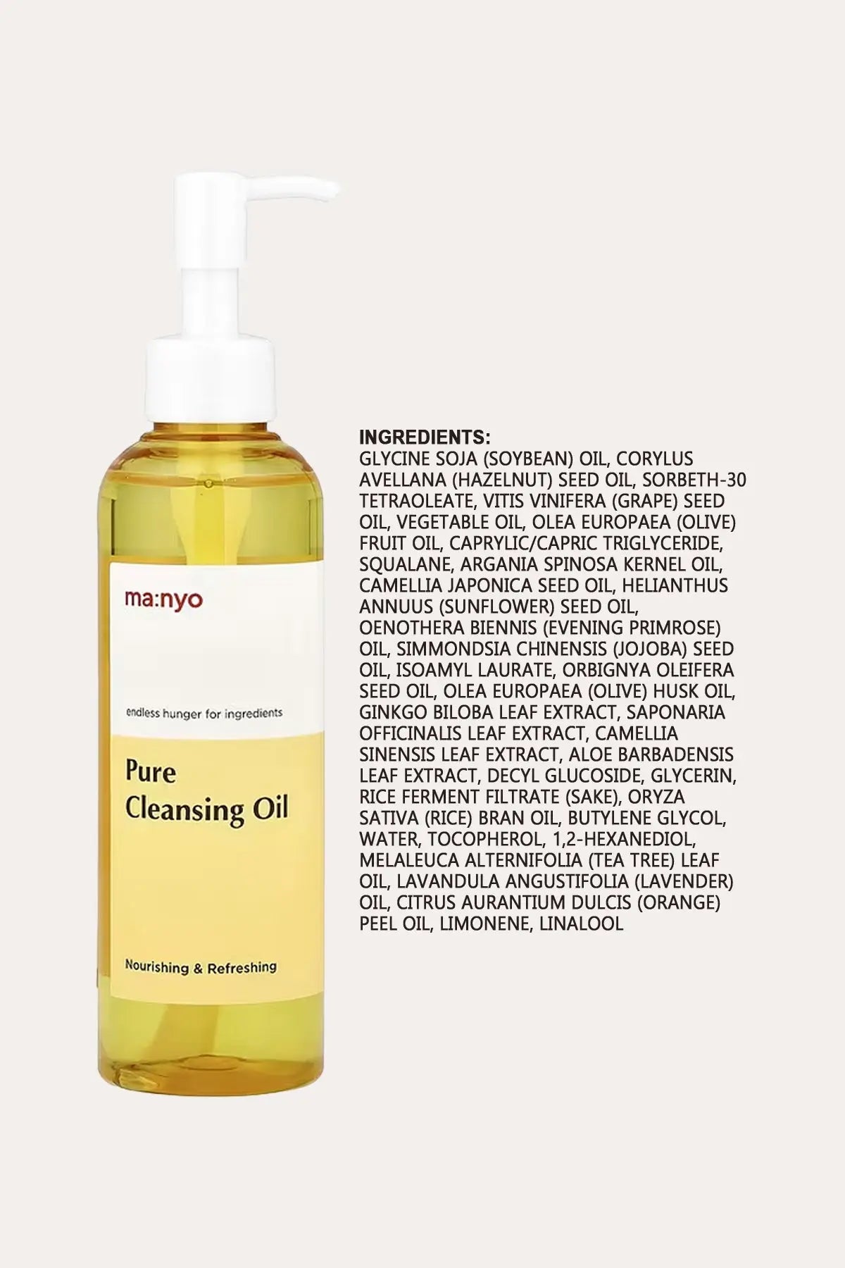 MANYO PURE CLEANSING OIL 200ml MANYO