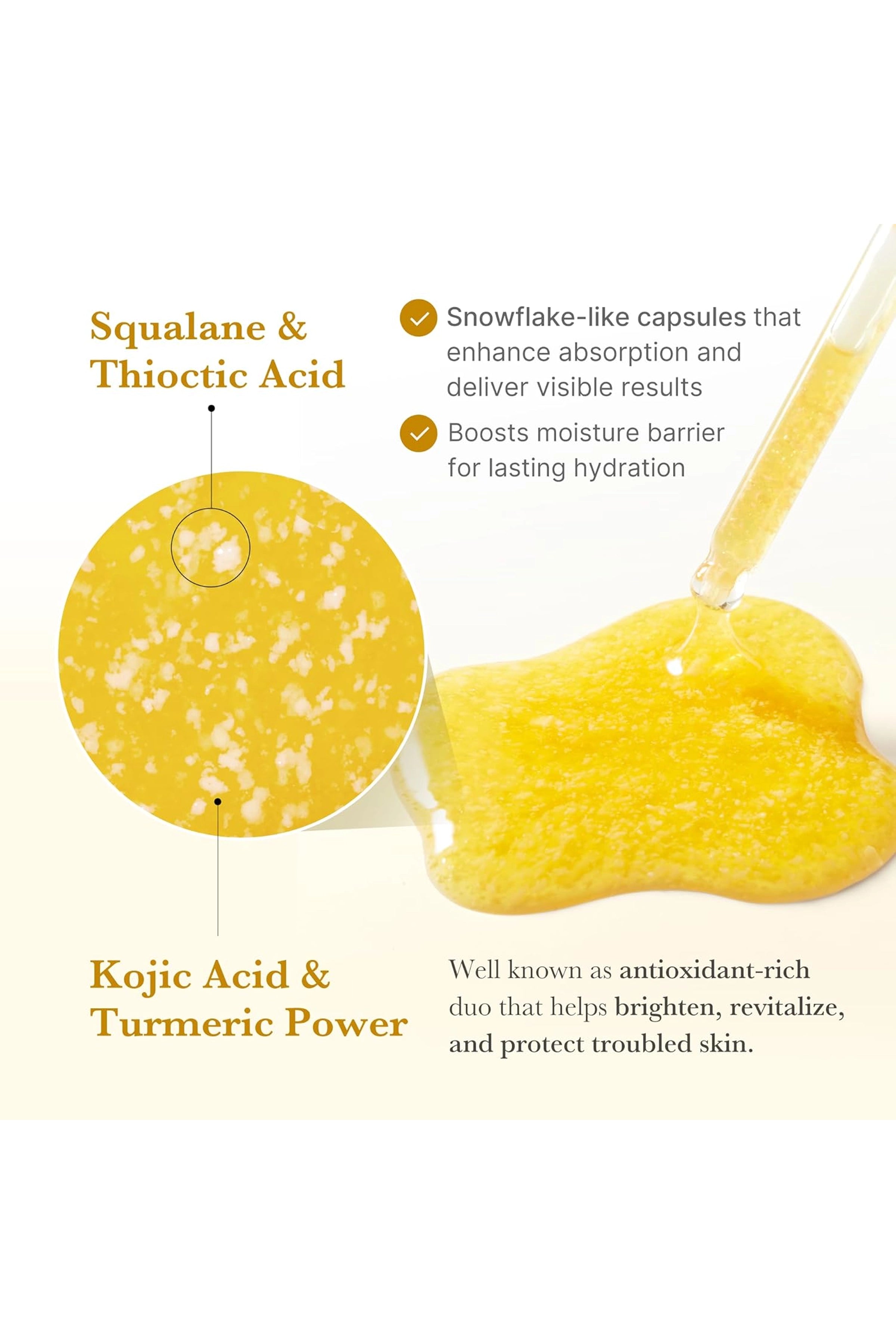 Sérum MEDICUBE à l'acide kojique, au curcuma et au niacinamide