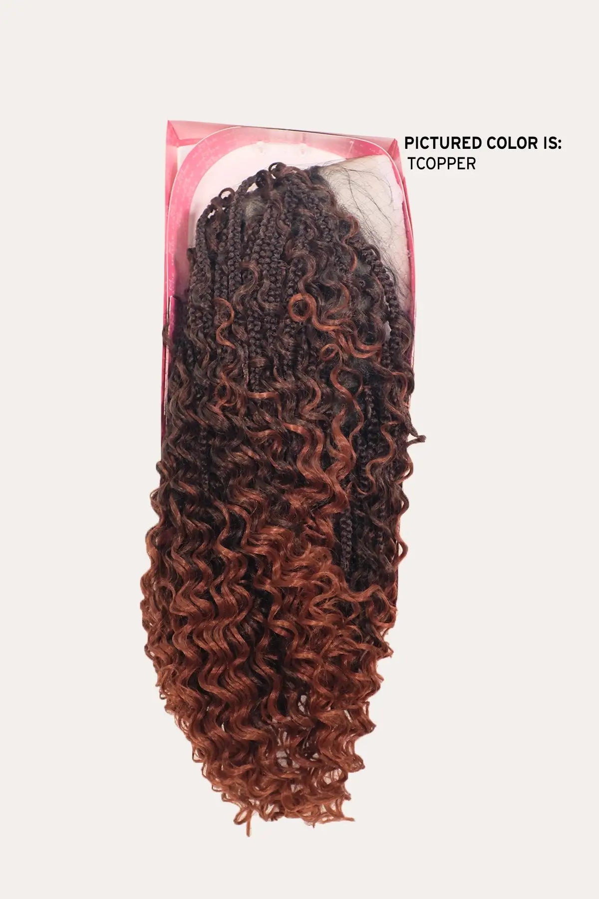MAYDE WHOLE LACE CROCHET BRAIDED WIG - ARUBA BOHO BRAID 18"