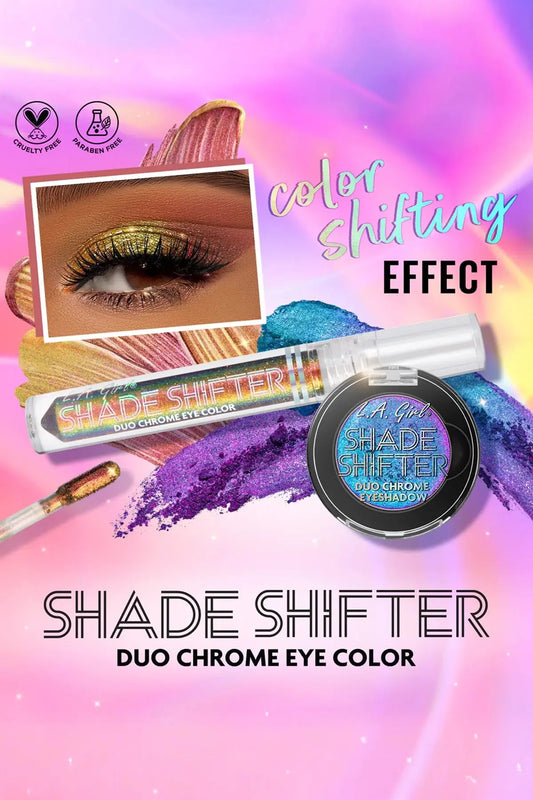 L.A. GIRL DUO CHROME EYESHADOW - LIQUID & POWDER L.A. GIRL