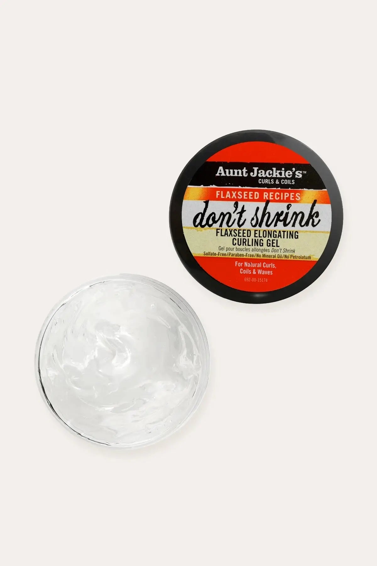AUNT JACKIES DON'T SHRINK FLAXSEED ELONGATING CURLING GEL AUNT JACKIE'S