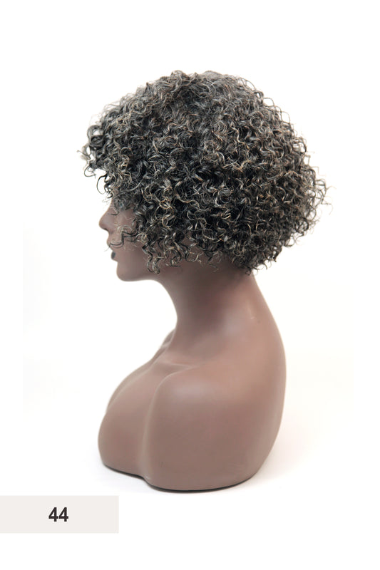 OUTRE FAB & FLY GRAY GLAMOUR HUMAN HAIR FULL WIG - RANDY - BSW BEAUTY CANADA