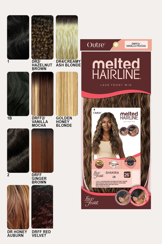 OUTRE MELTED HAIRLINE LACE FRONT WIG - SHAKIRA - BSW BEAUTY CANADA